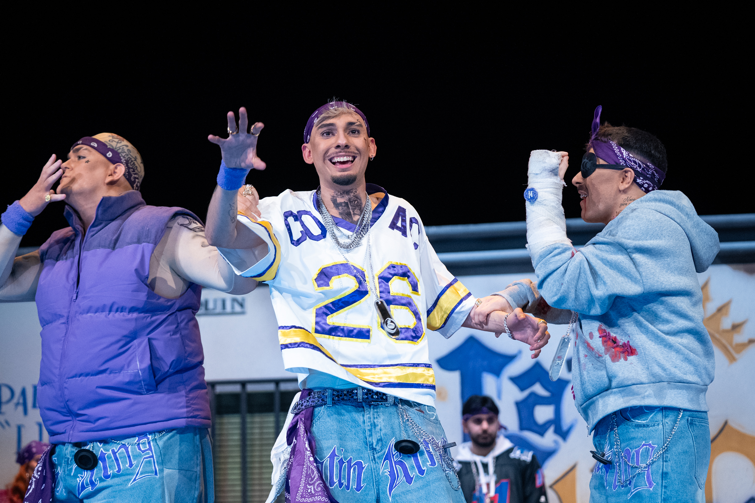 Cuarteto, Los latin king (De la calle Paskín) - Semifinales