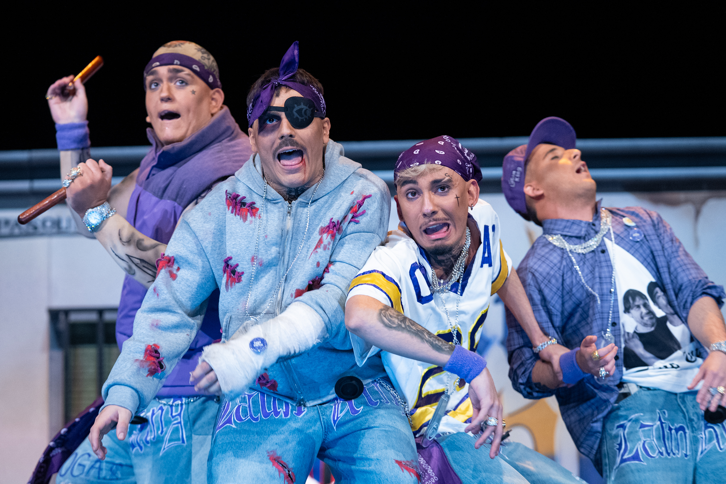 Cuarteto, Los latin king (De la calle Paskín) - Semifinales