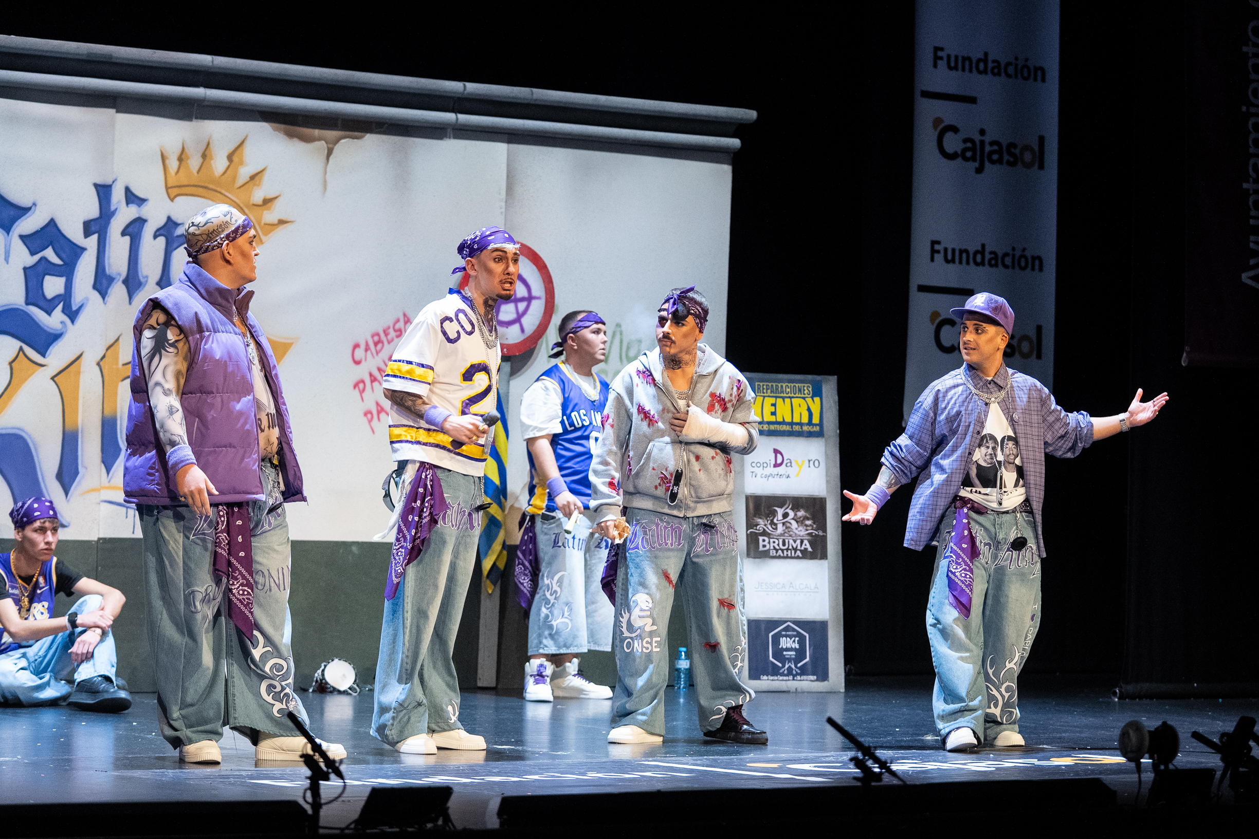 Cuarteto, Los latin king (De la calle Paskín) - Cuartos