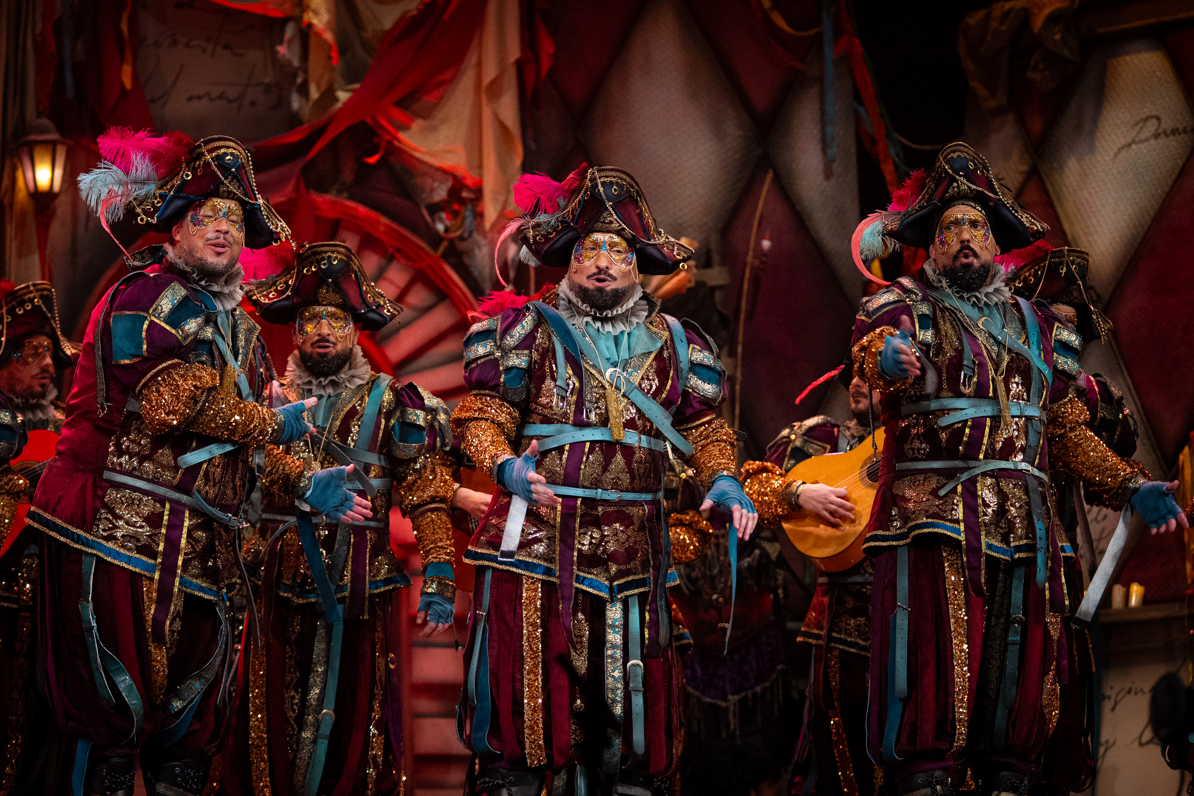 Comparsa, El manicomio - Semifinales