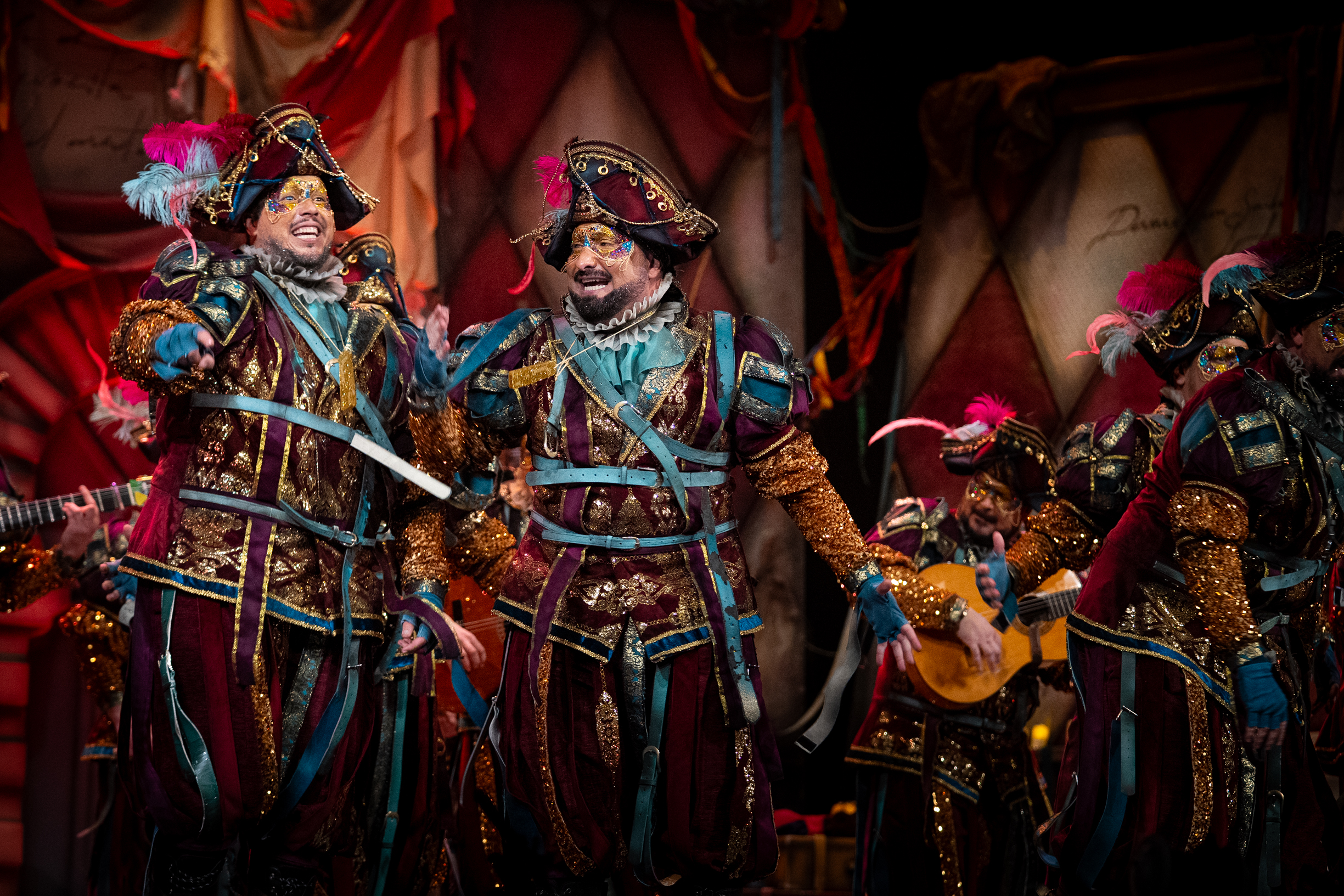 Comparsa, El manicomio - Semifinales