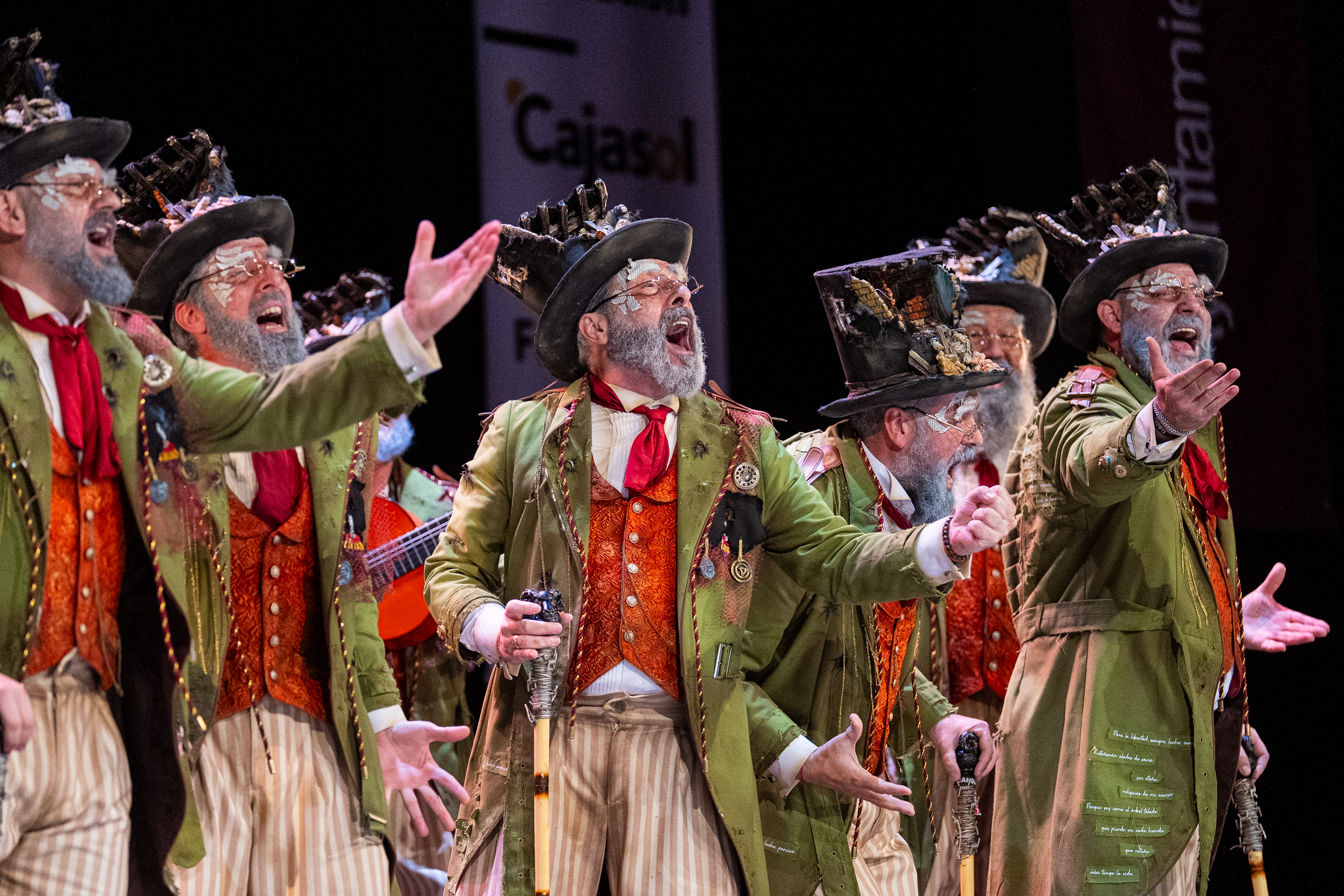 Comparsa, Los humanos - Cuartos