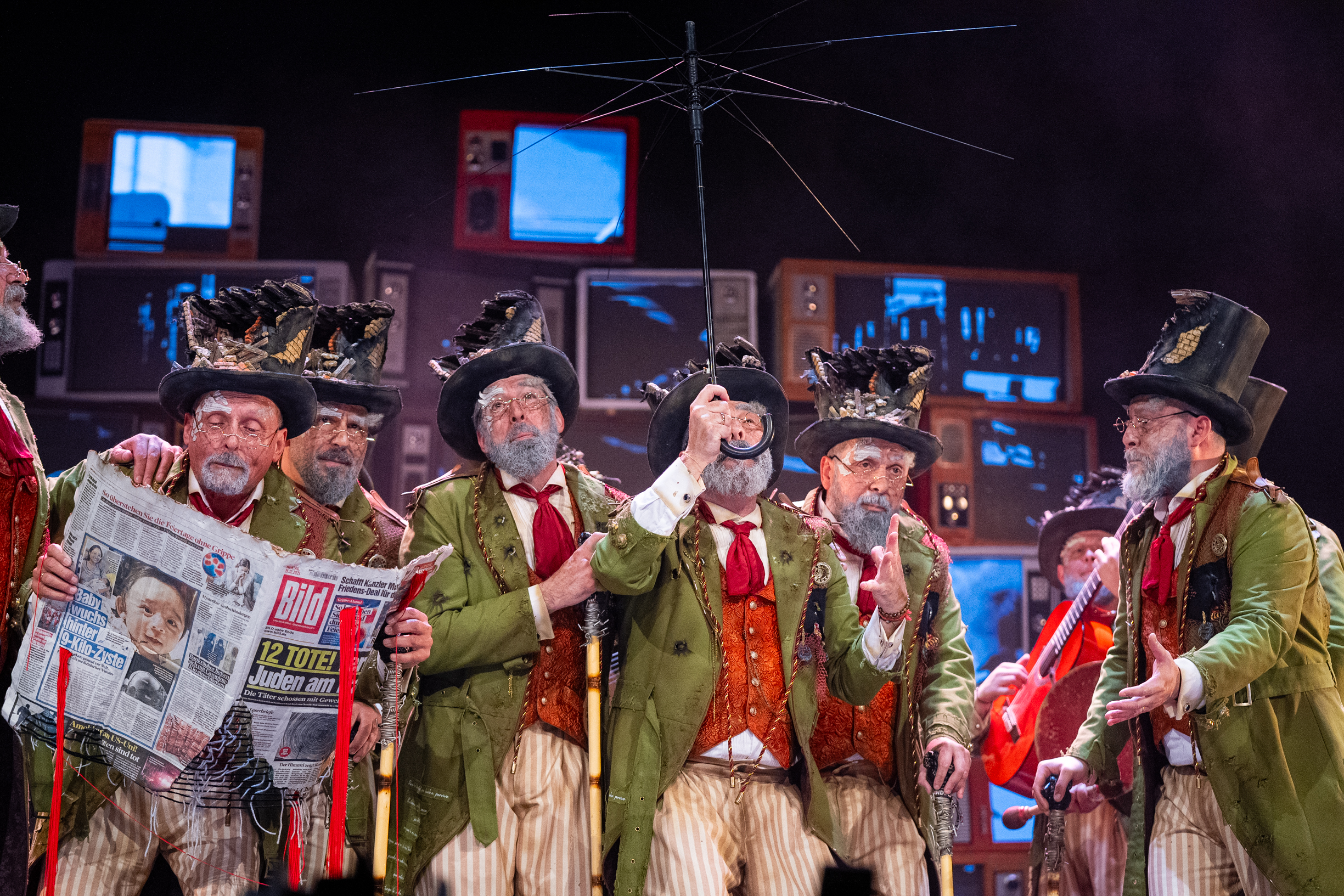 Comparsa, Los humanos - Cuartos