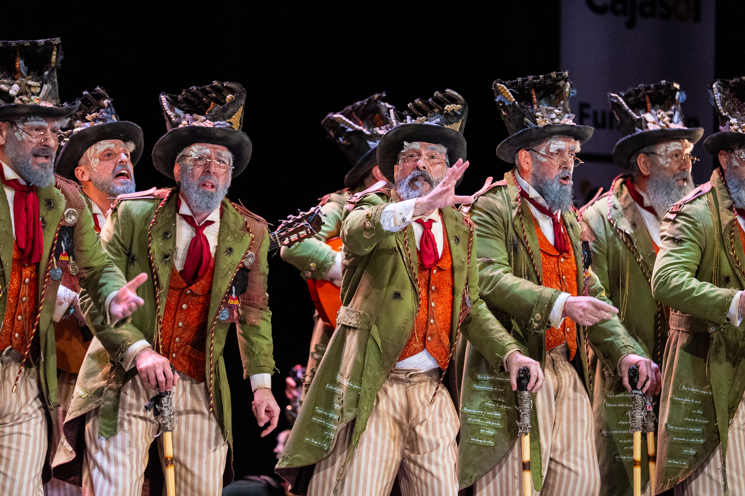 Comparsa, Los humanos - Cuartos