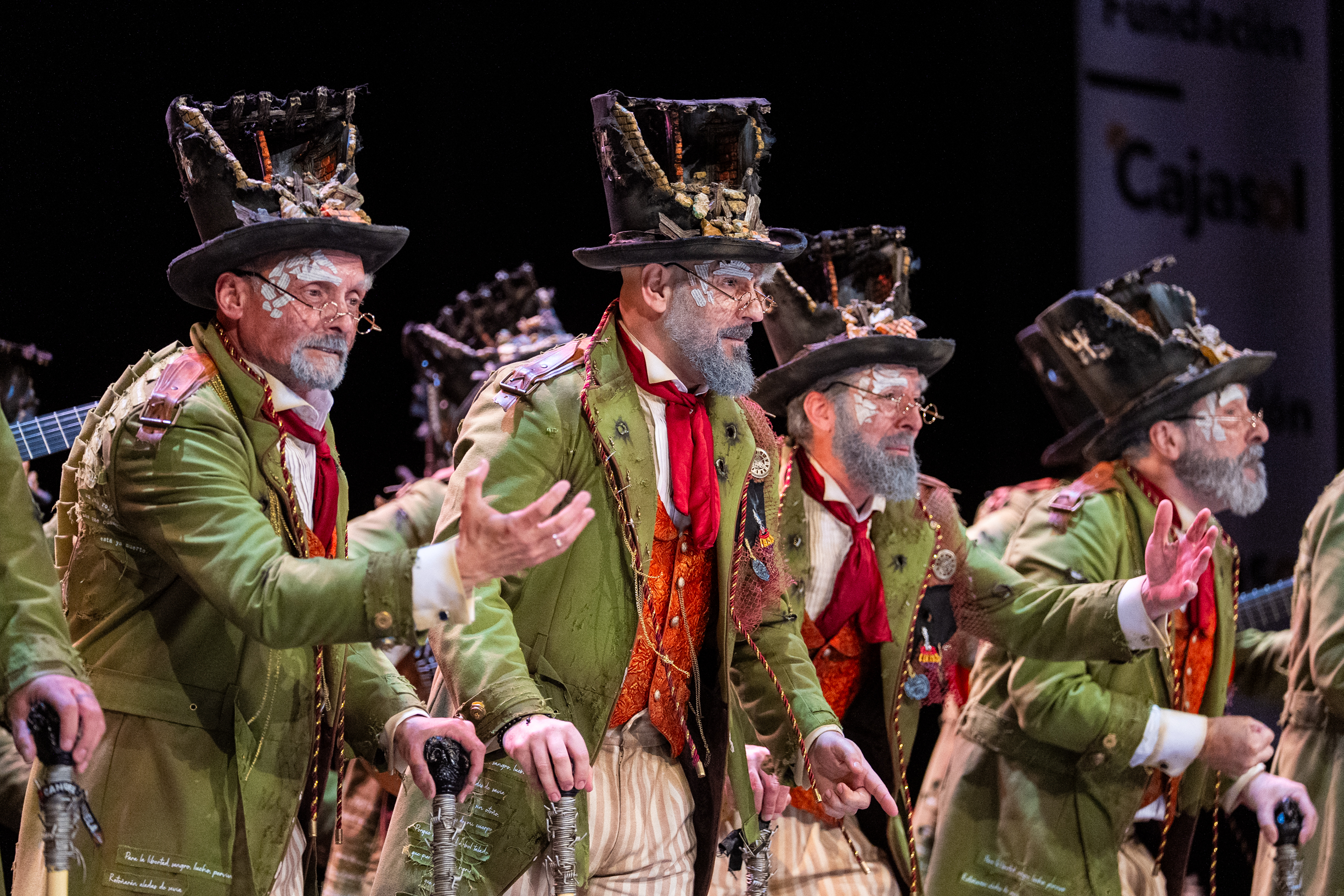 Comparsa, Los humanos - Cuartos