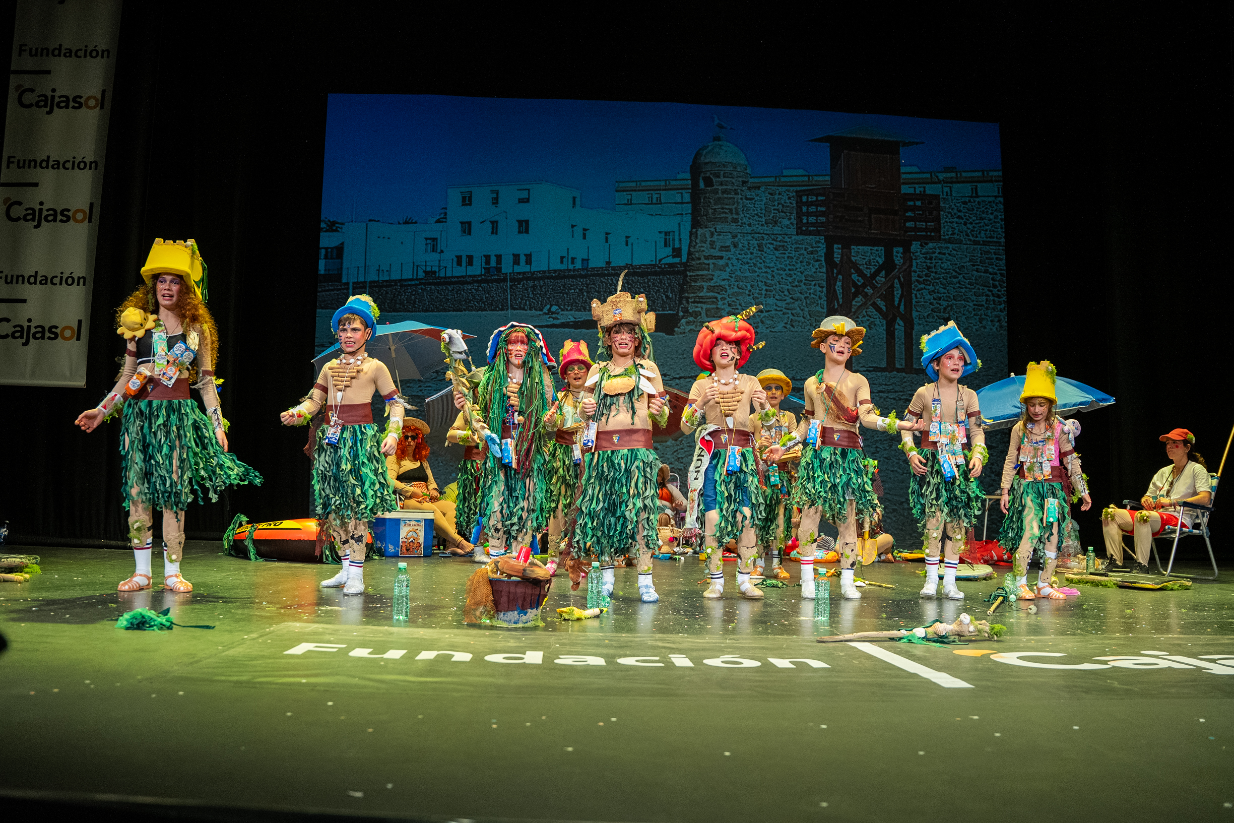 Chirigota infantil, La tribu Caletera - Semifinal infantil