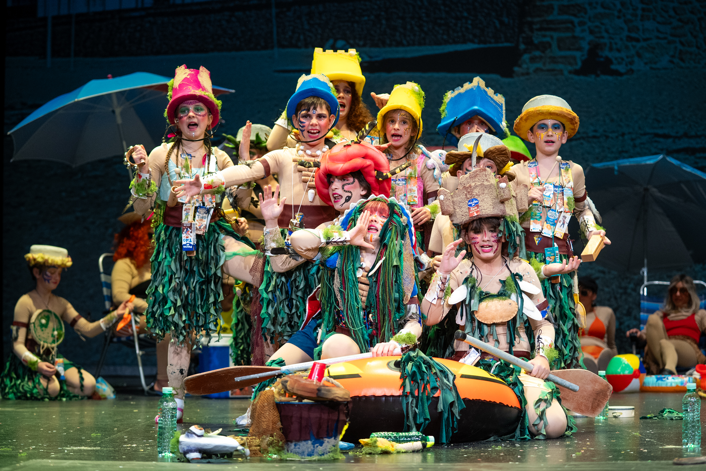 Chirigota infantil, La tribu Caletera - Semifinal infantil