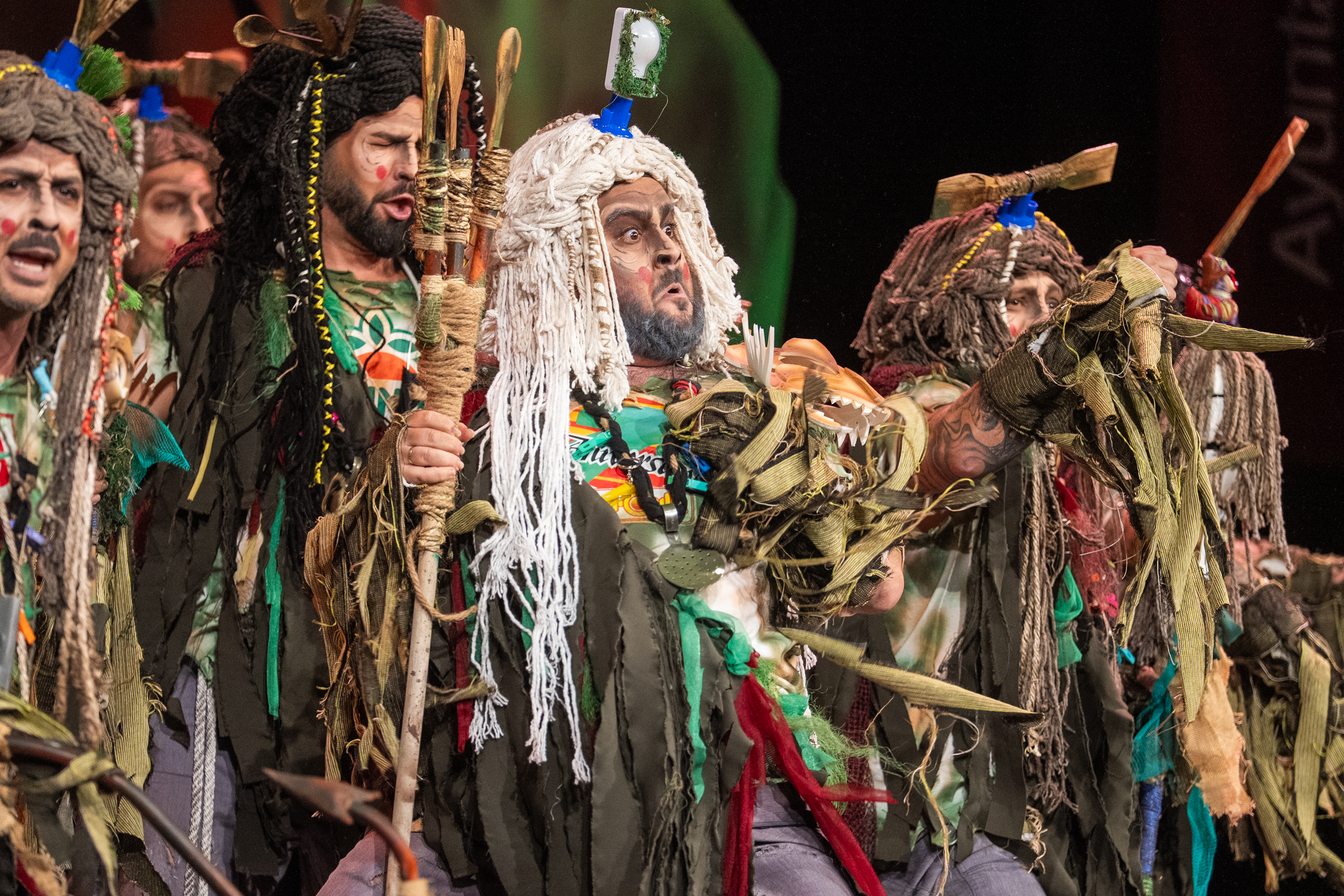 Chirigota, Los Cadisapiens (La involución) - Preliminares