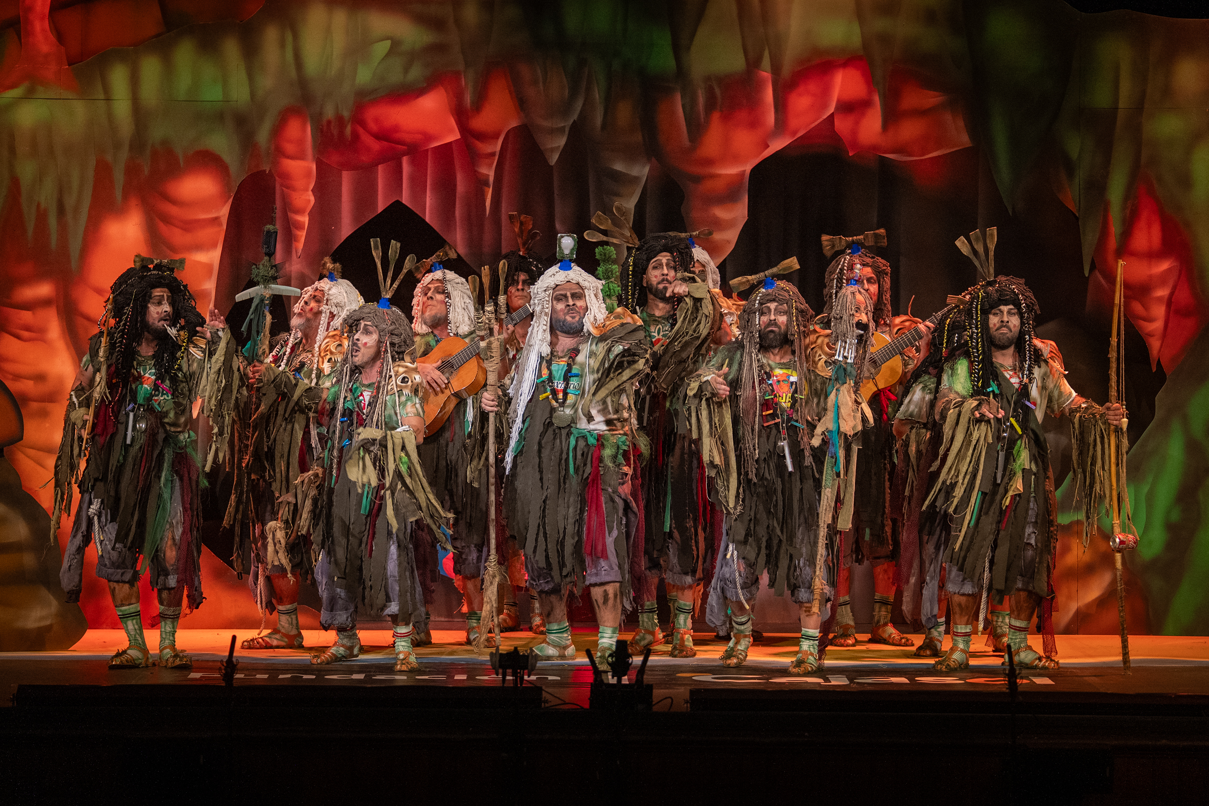 Chirigota, Los Cadisapiens (La involución) - Preliminares