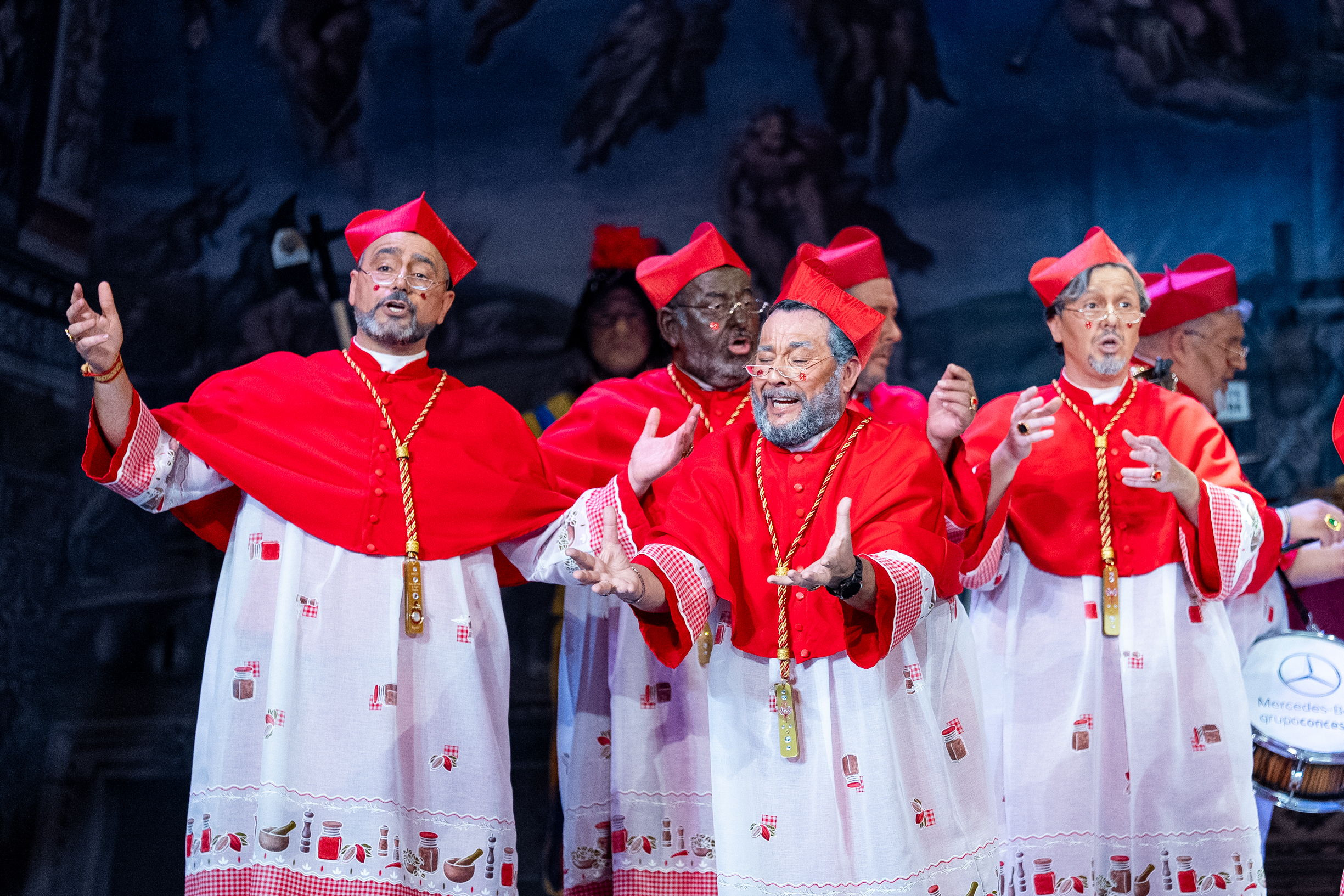 Chirigota, Los que van a coger papas - Cuartos