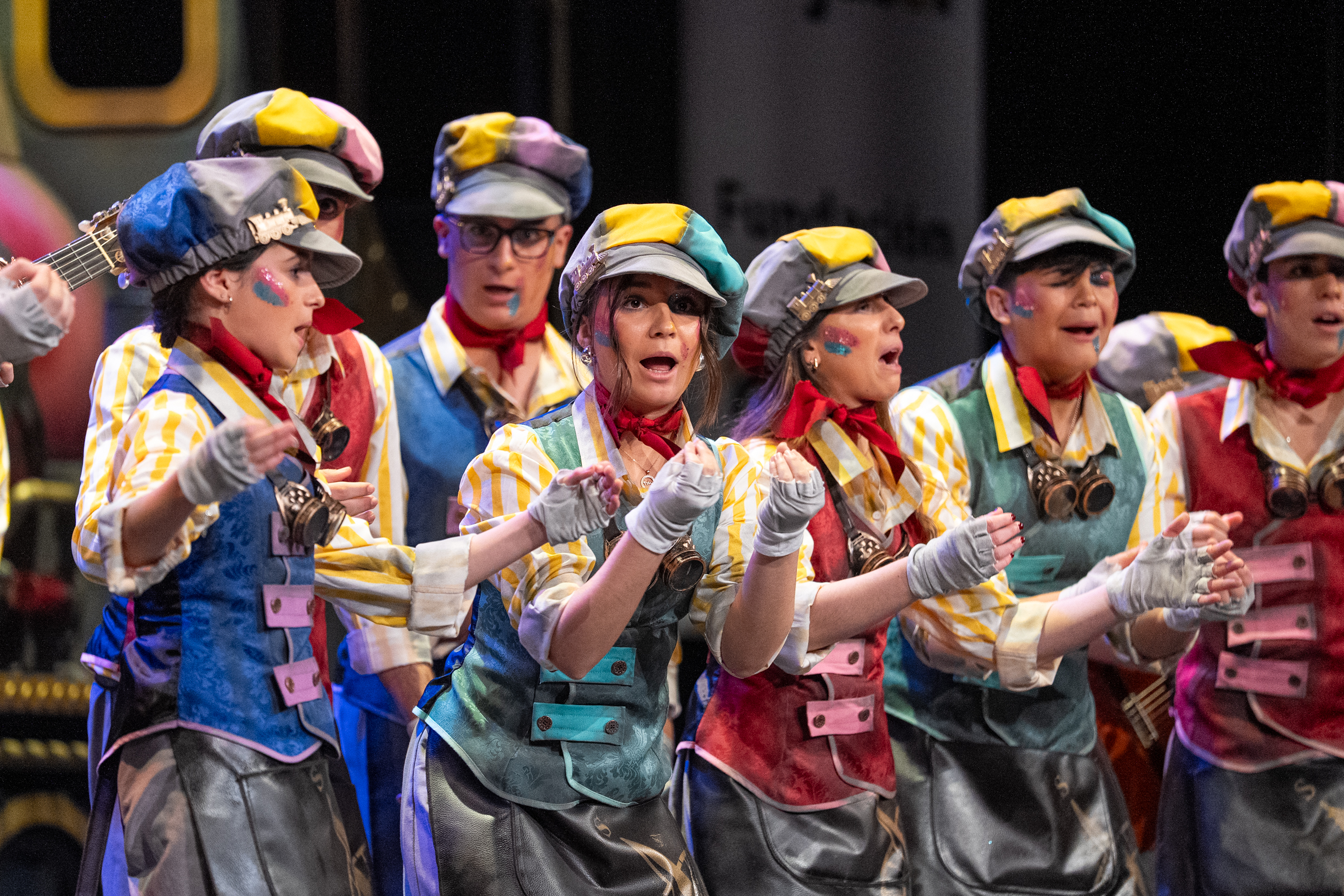 Comparsa juvenil, A toda máquina !!! Final juvenil