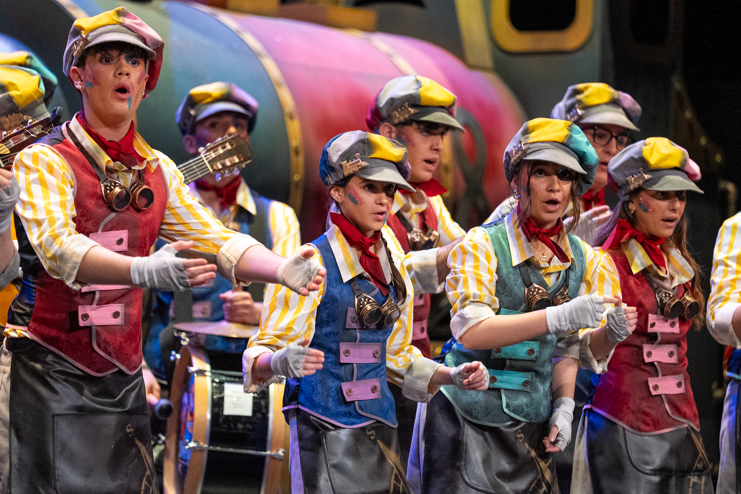 Comparsa juvenil, A toda máquina !!! Final juvenil