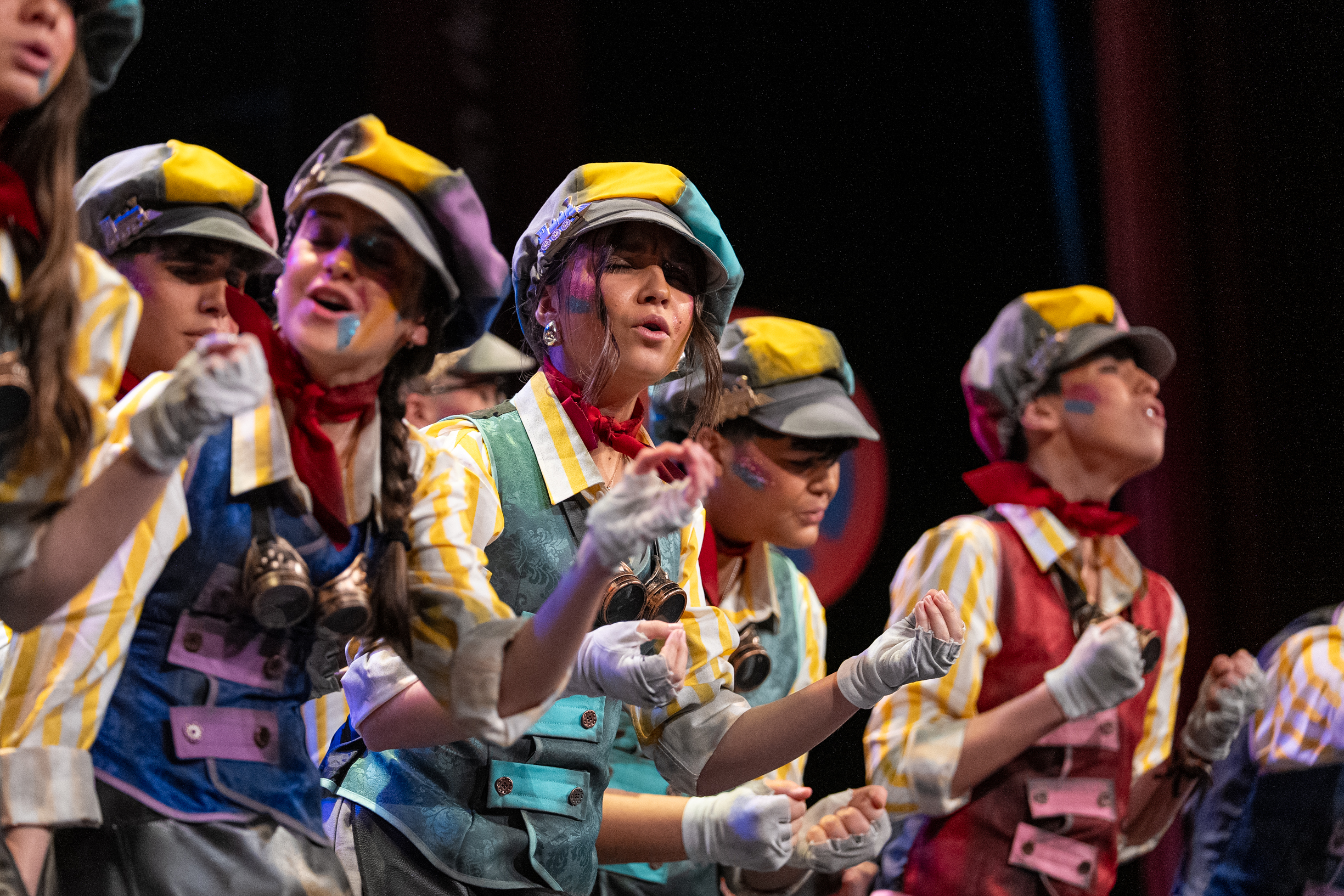 Comparsa juvenil, A toda máquina !!! Final juvenil