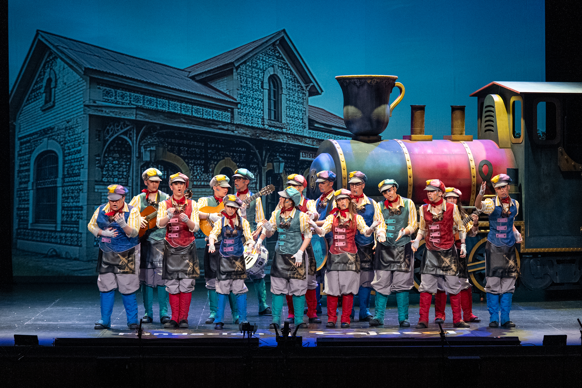 Comparsa juvenil, A toda máquina !!! Final juvenil