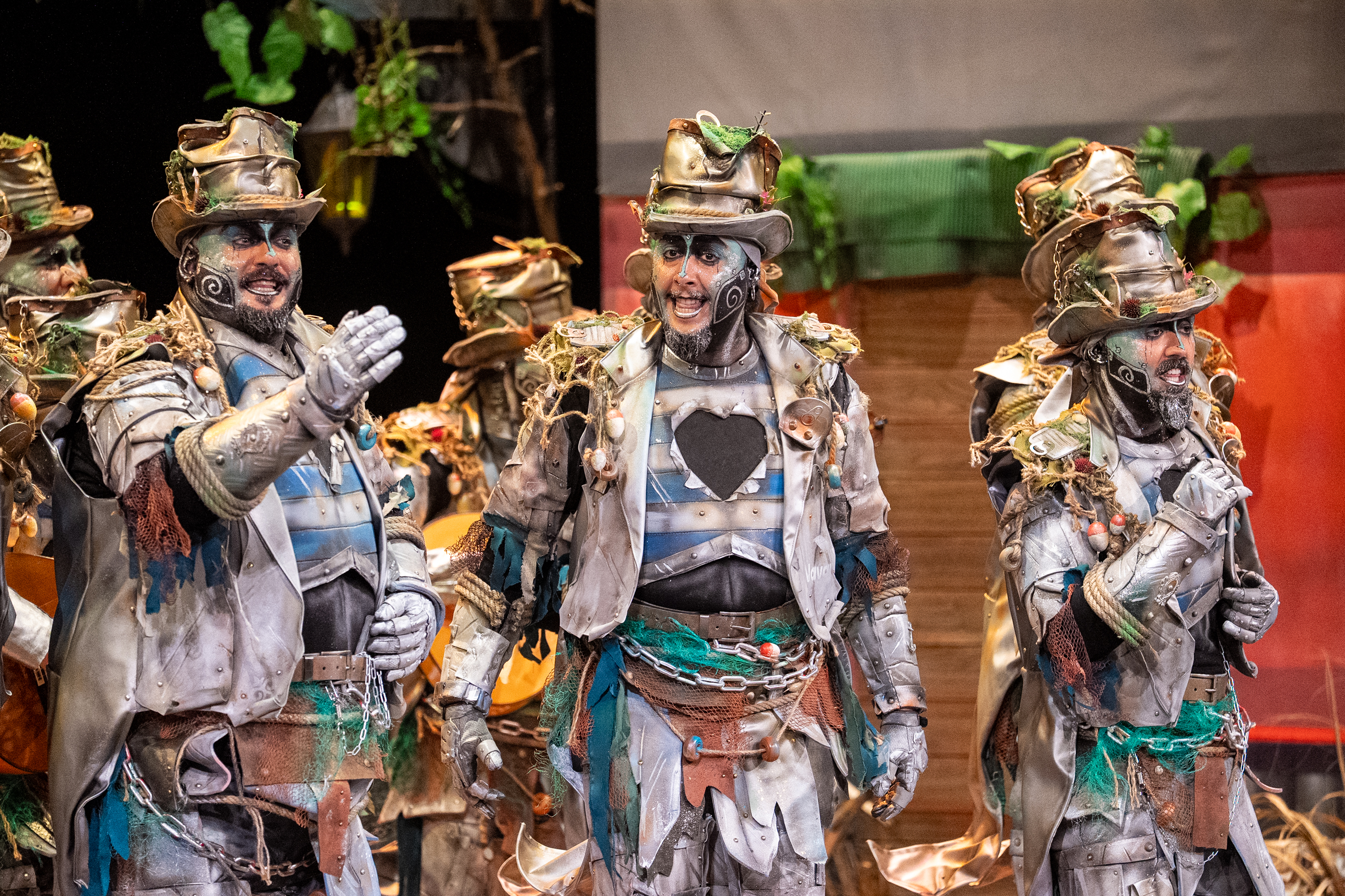 Comparsa, El hombre de hojalata - Preliminares