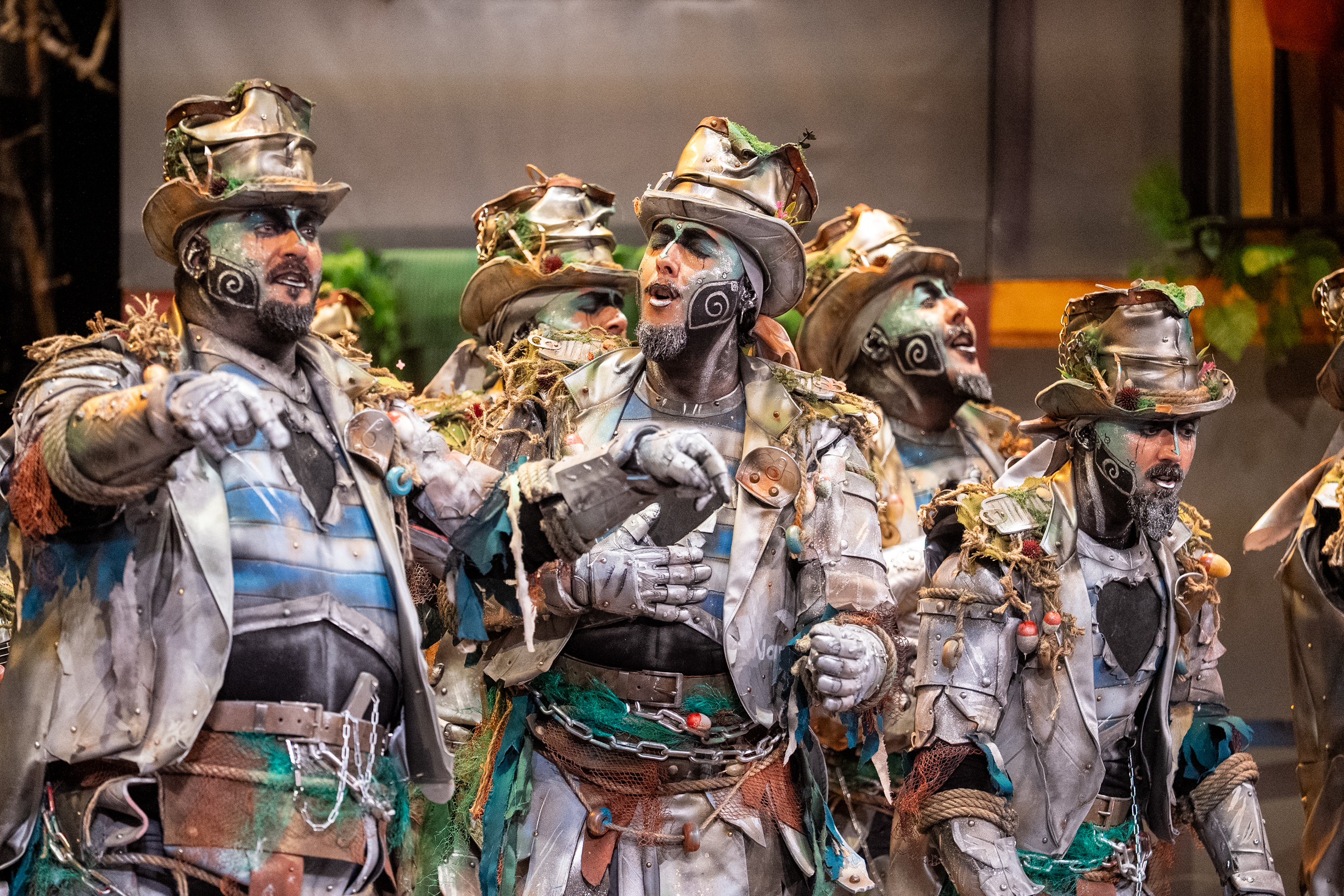 Comparsa, El hombre de hojalata - Preliminares