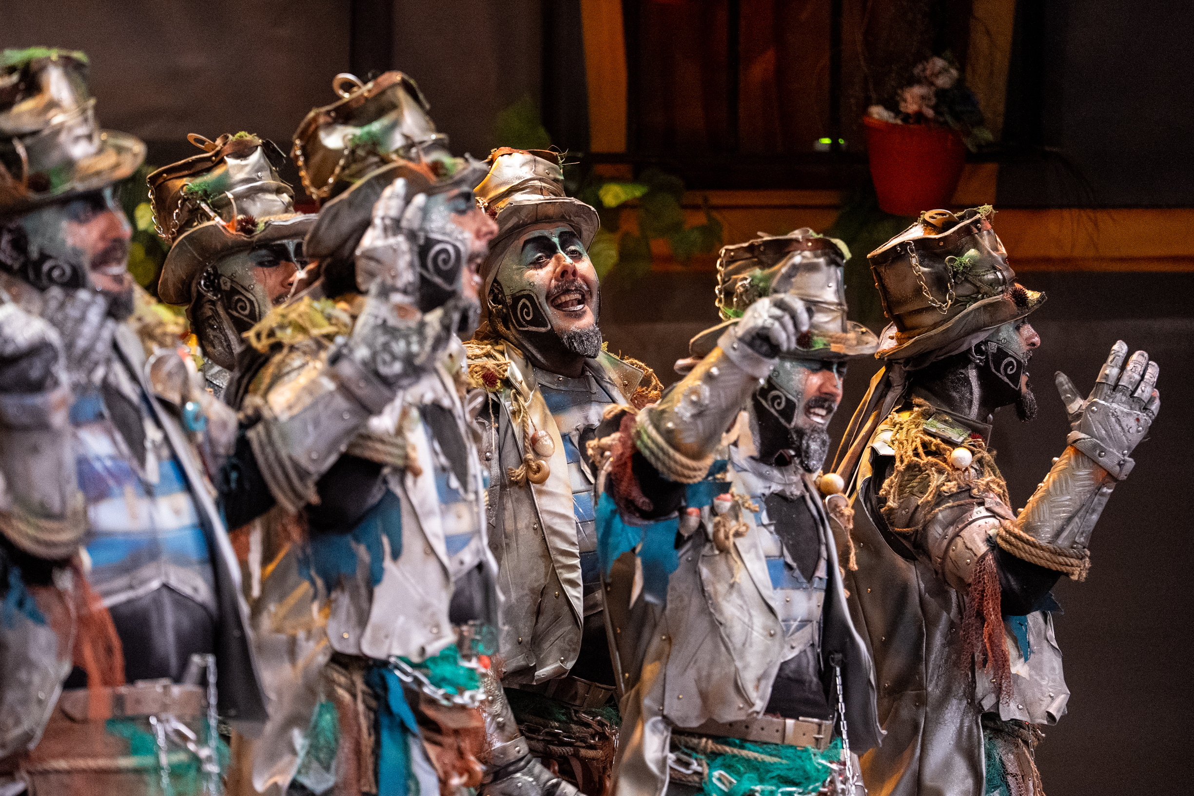 Comparsa, El hombre de hojalata - Preliminares