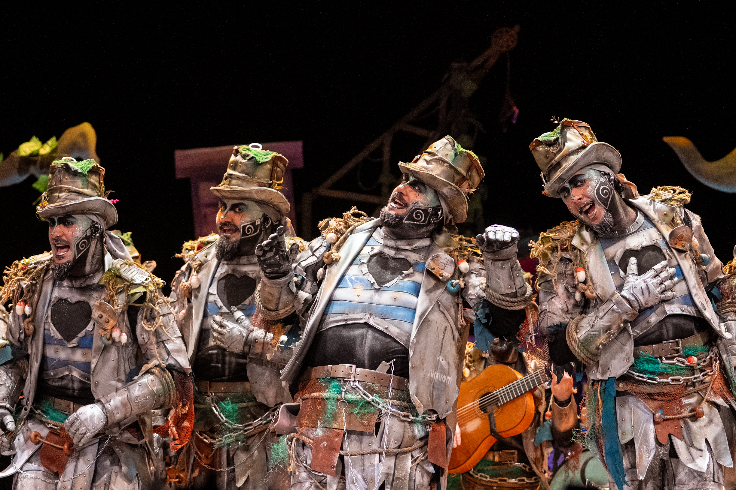 Comparsa, El hombre de hojalata - Preliminares