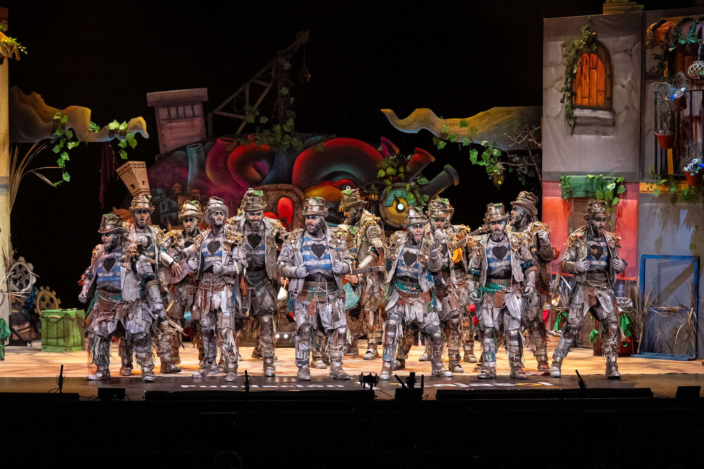 Comparsa, El hombre de hojalata - Preliminares