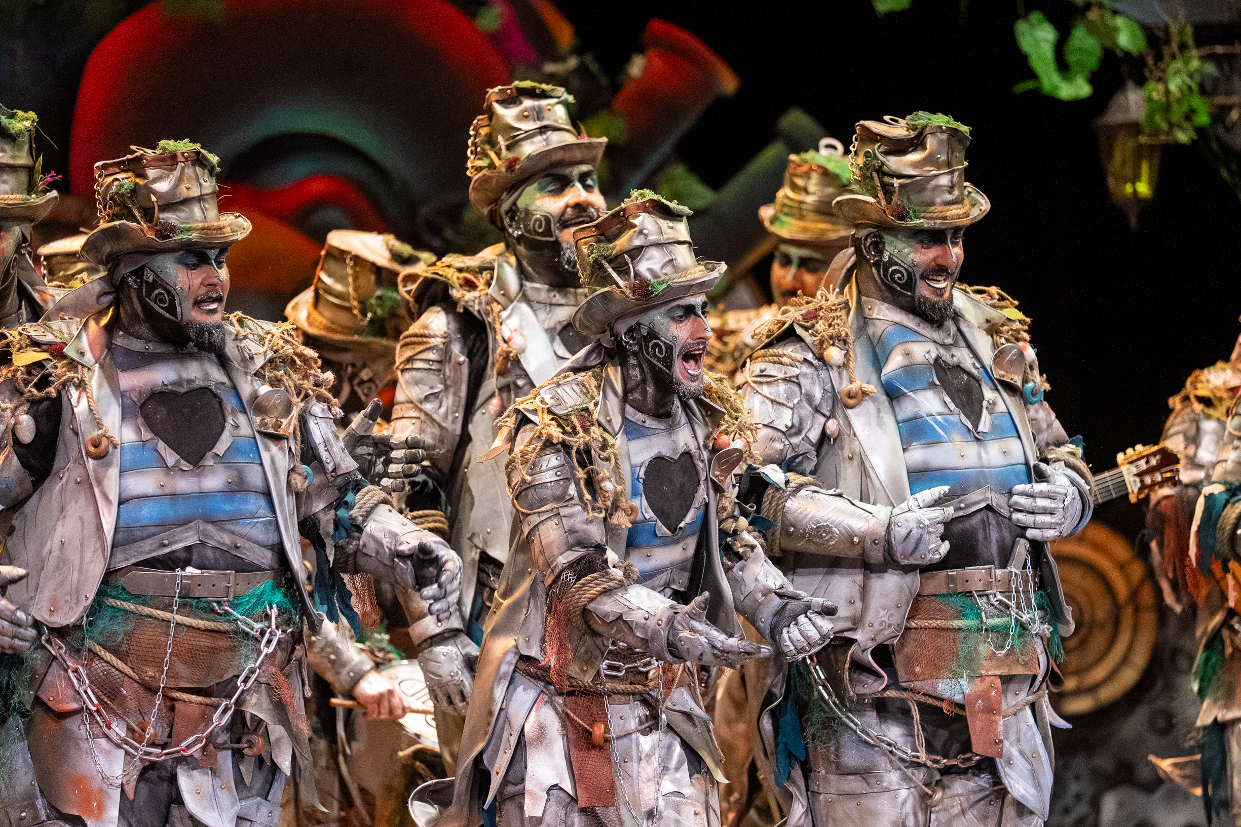 Comparsa, El hombre de hojalata - Preliminares