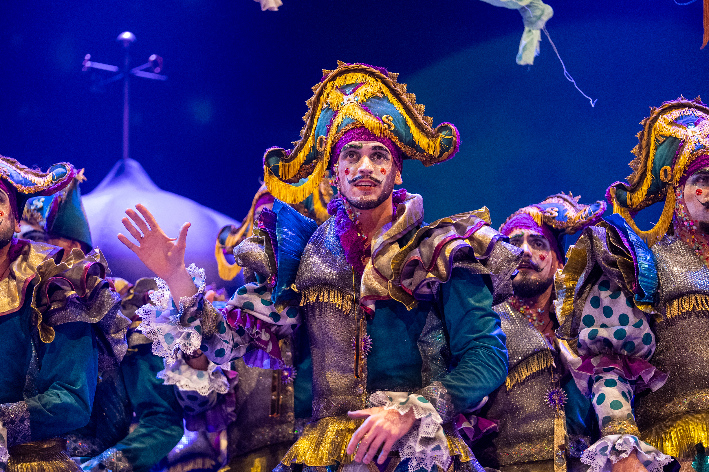 Comparsa, Los locos - Preliminares