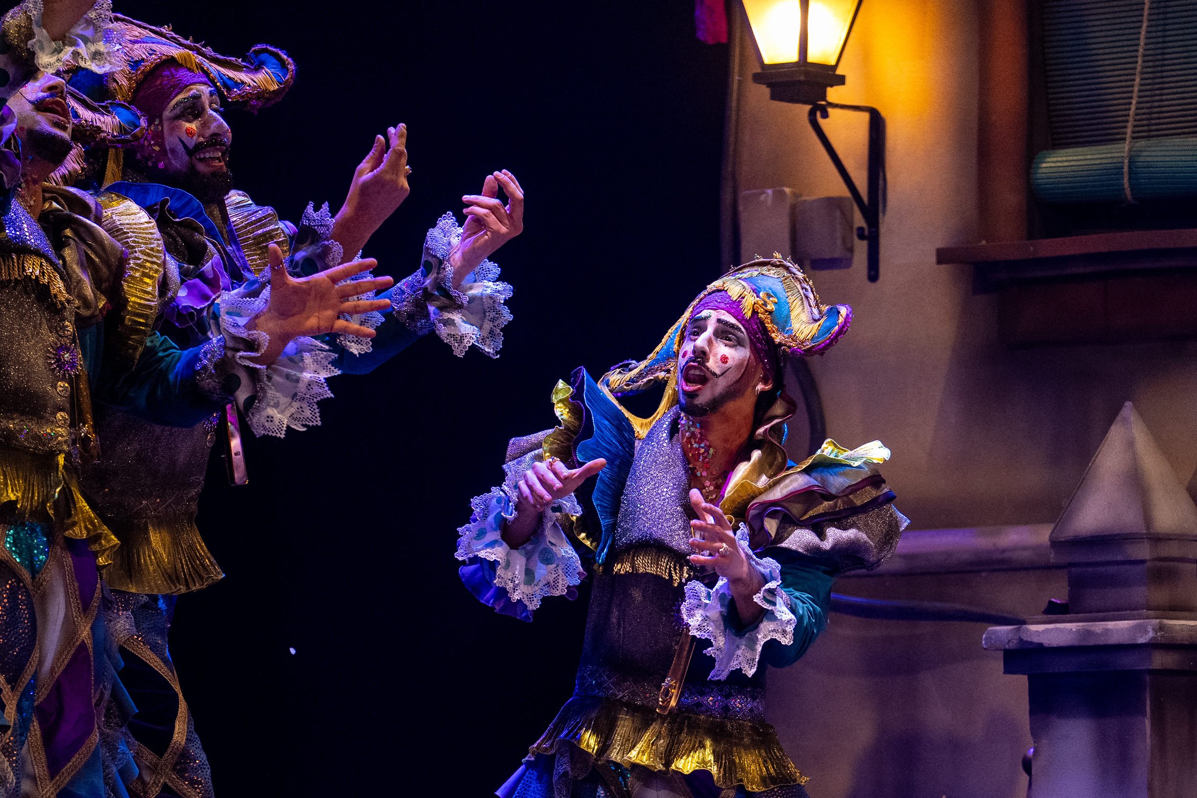 Comparsa, Los locos - Preliminares