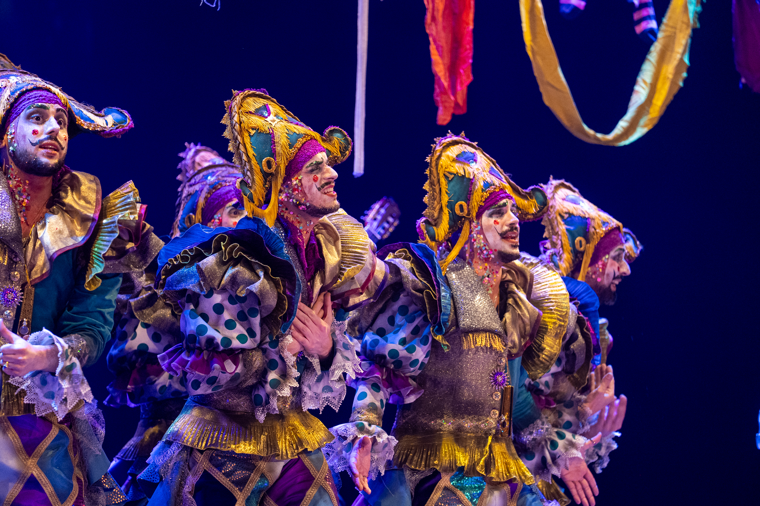 Comparsa, Los locos - Preliminares