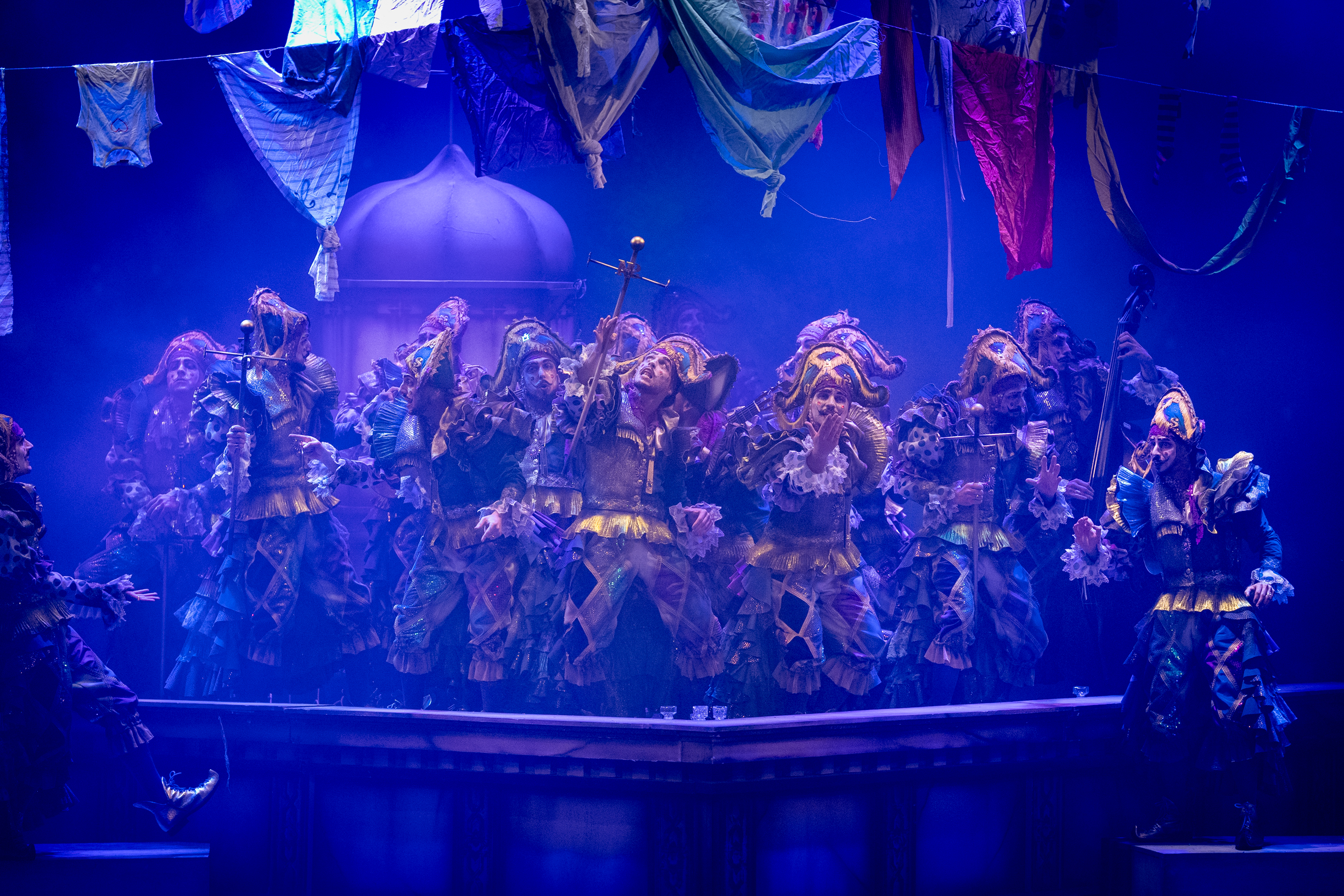 Comparsa, Los locos - Preliminares