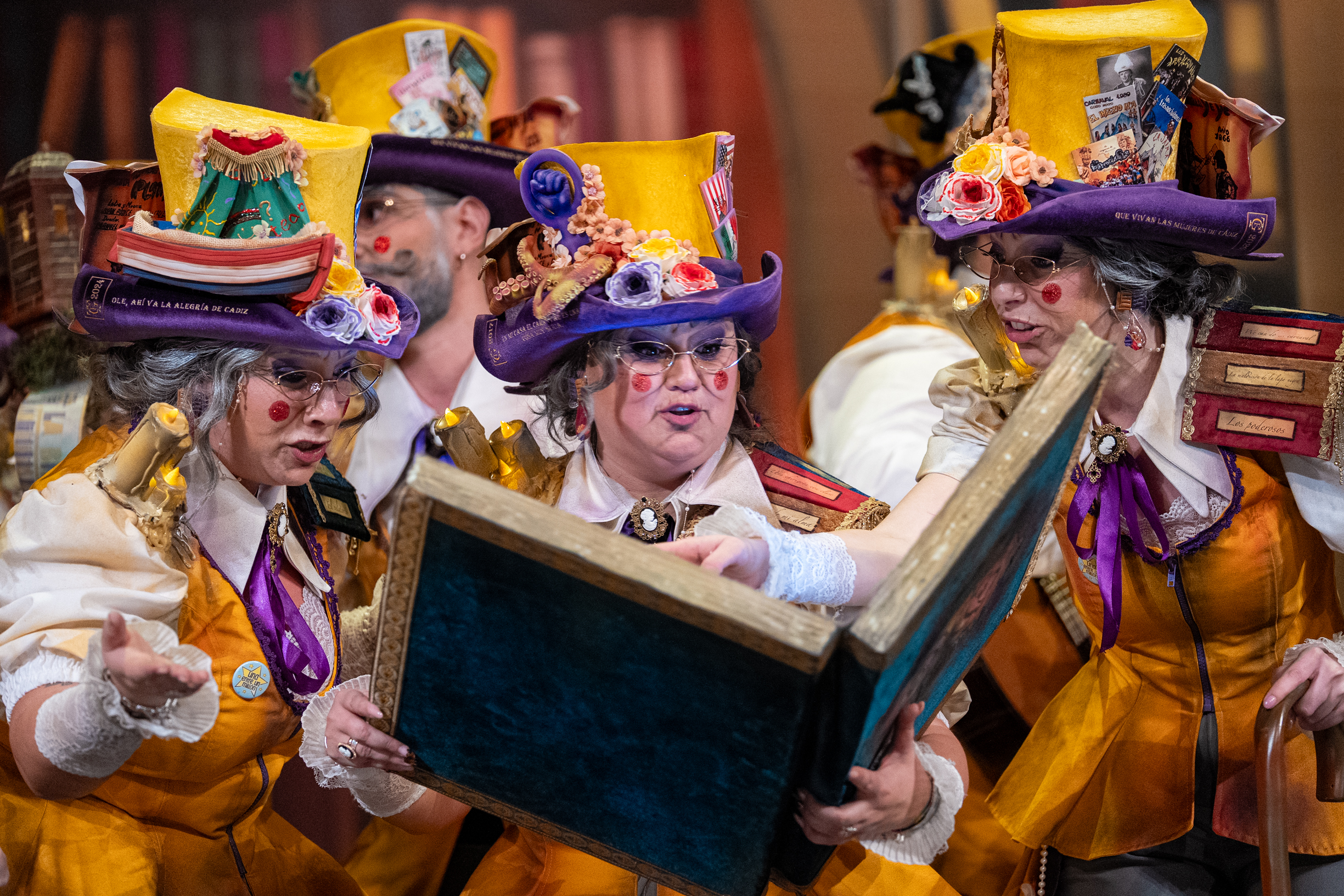 Comparsa, La biblioteca - Cuartos