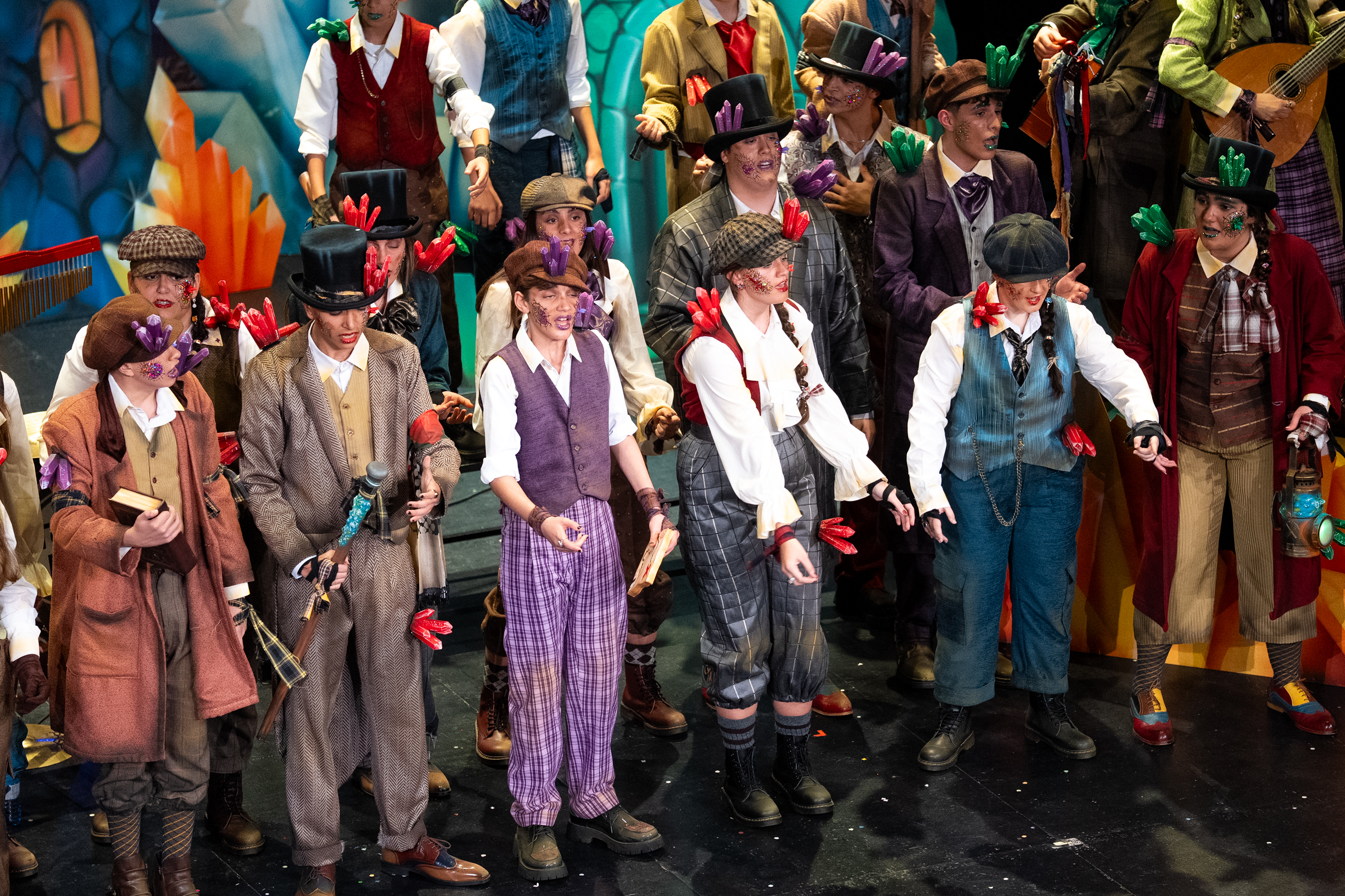 Coro juvenil, A pico y pala - Semifinal