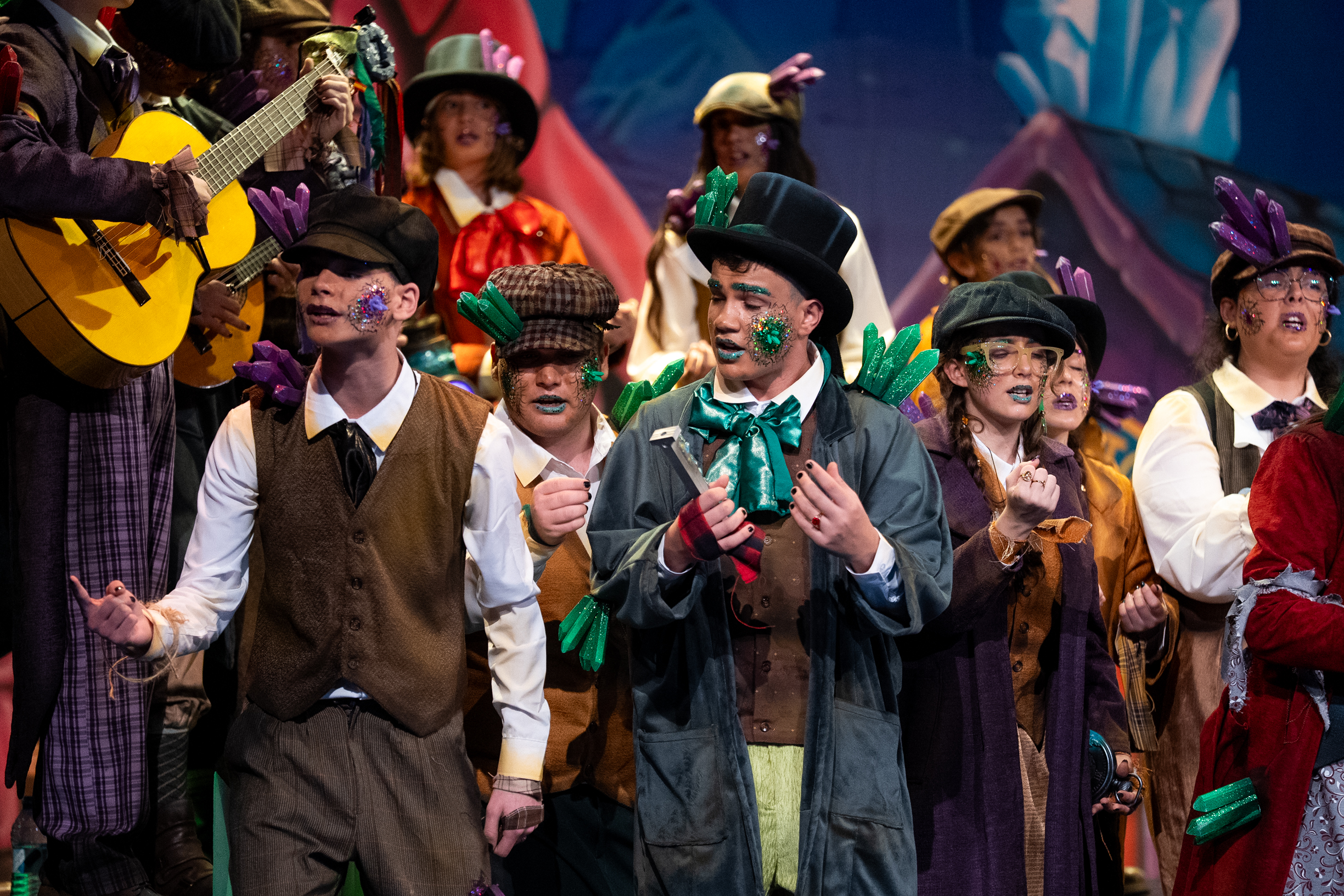 Coro juvenil, A pico y pala - Semifinal