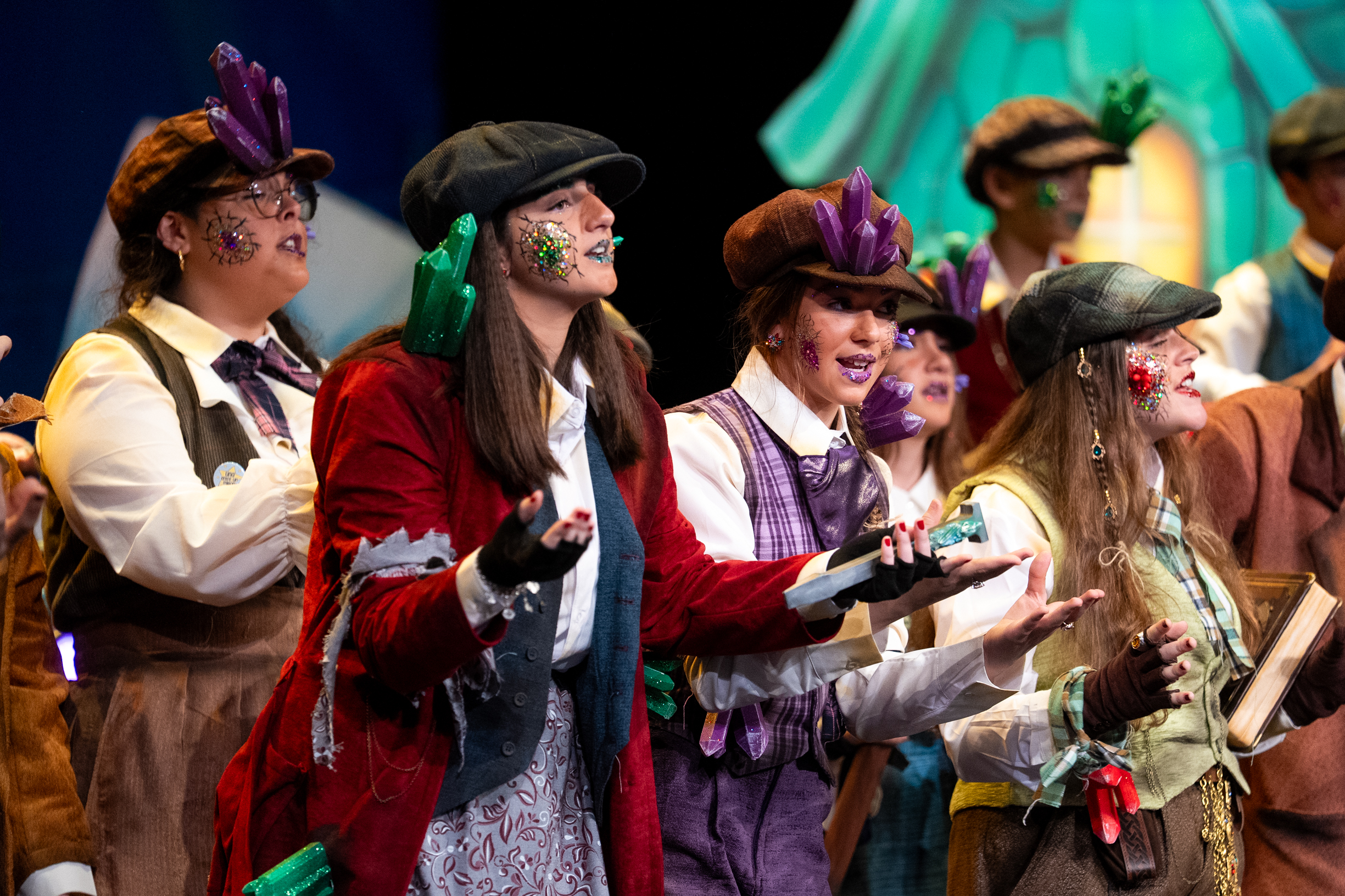 Coro juvenil, A pico y pala - Semifinal