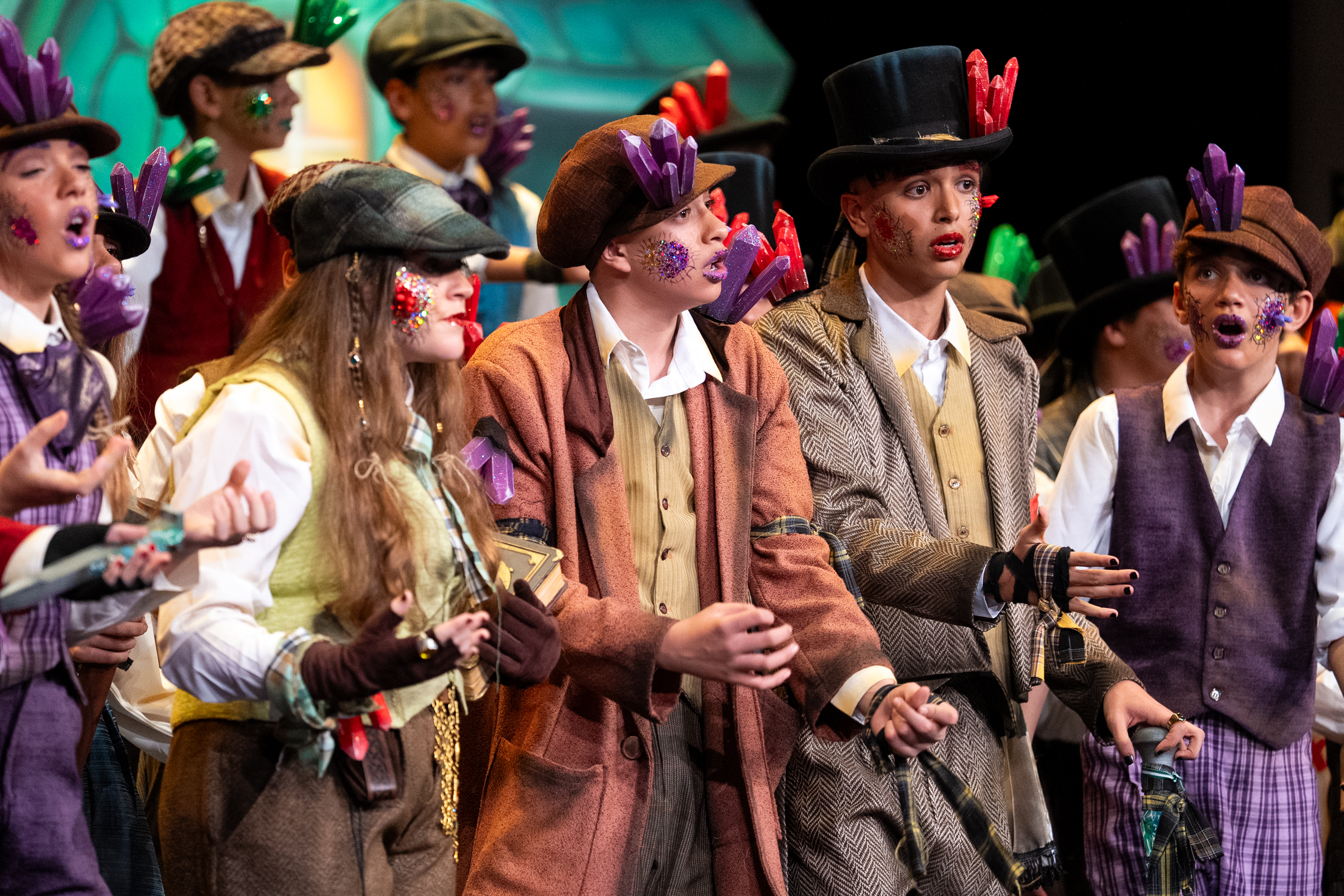 Coro juvenil, A pico y pala - Semifinal