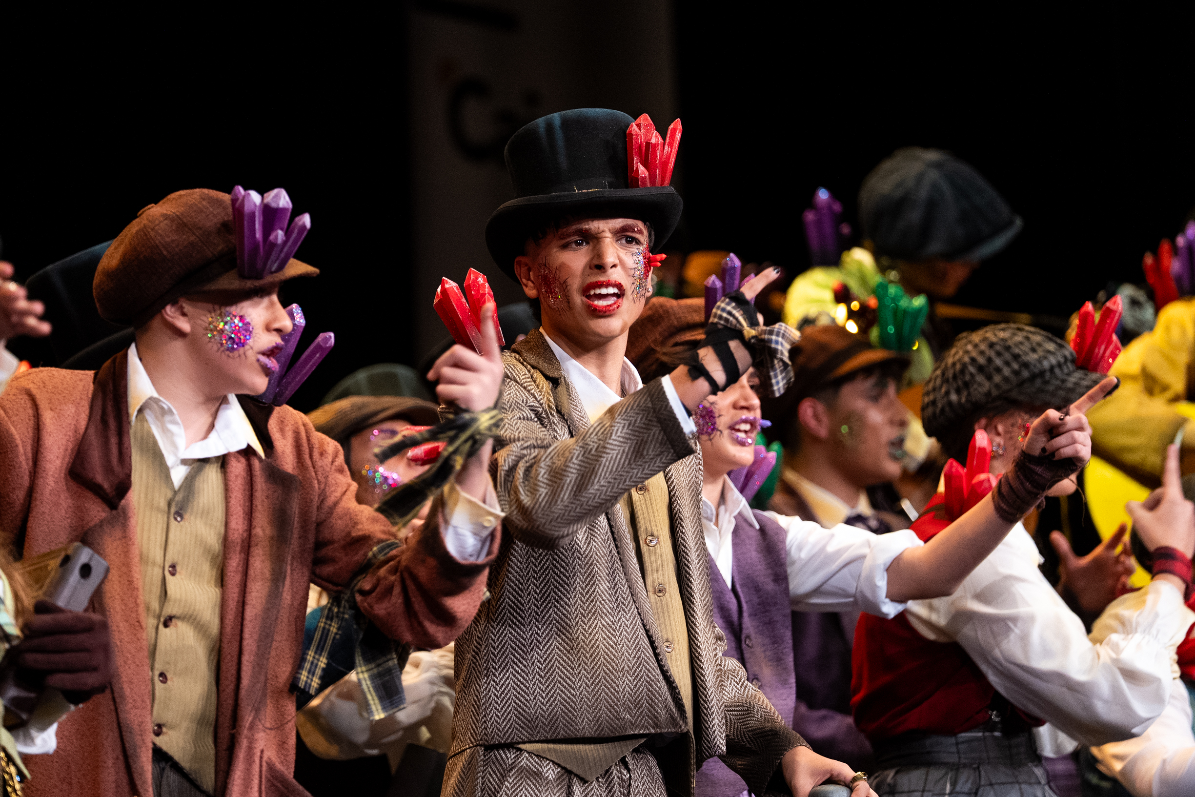 Coro juvenil, A pico y pala - Semifinal