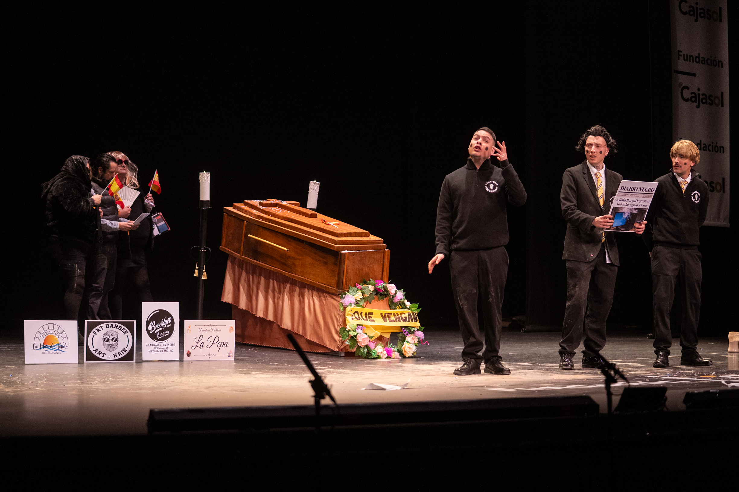 Cuarteto, ¡ Que vengan ! - Preliminares