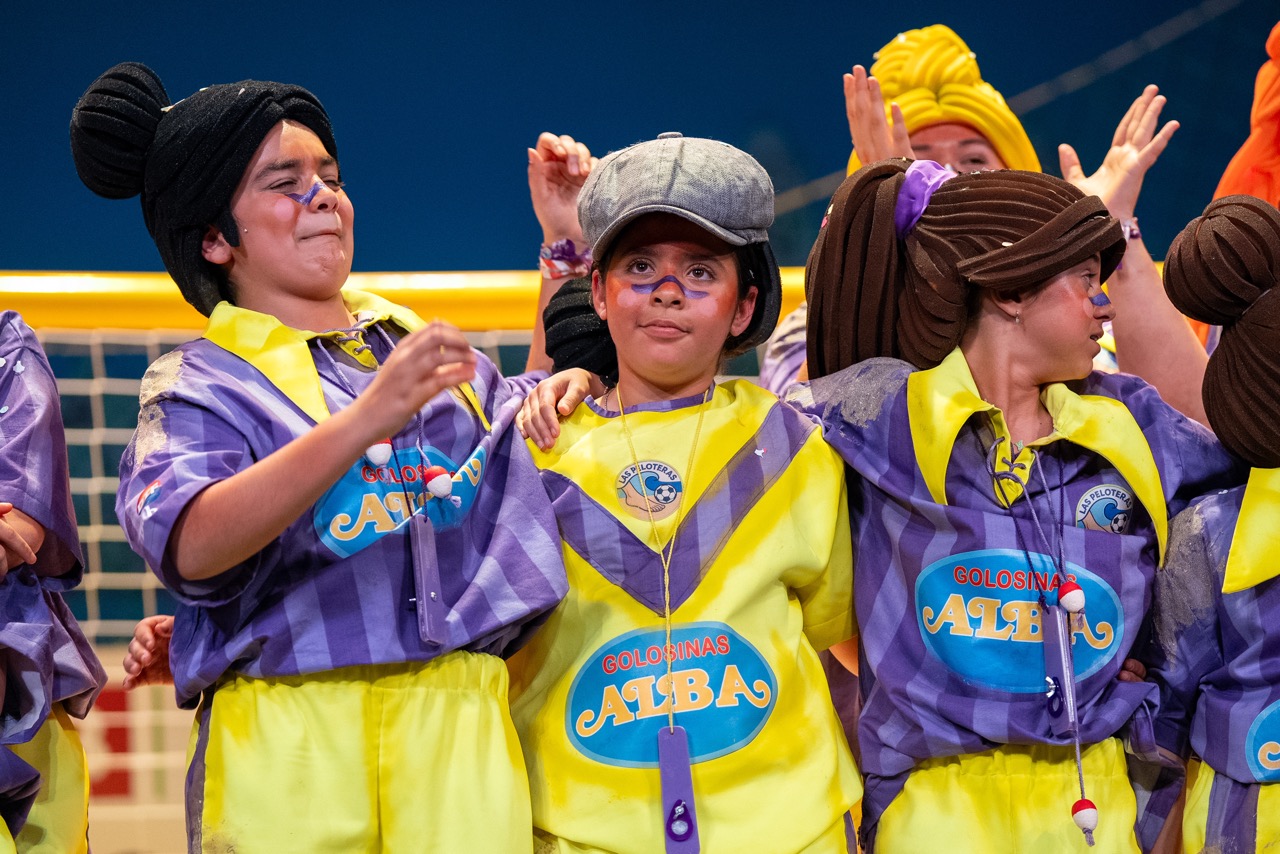 Chirigota infantil, Las peloteras - Final