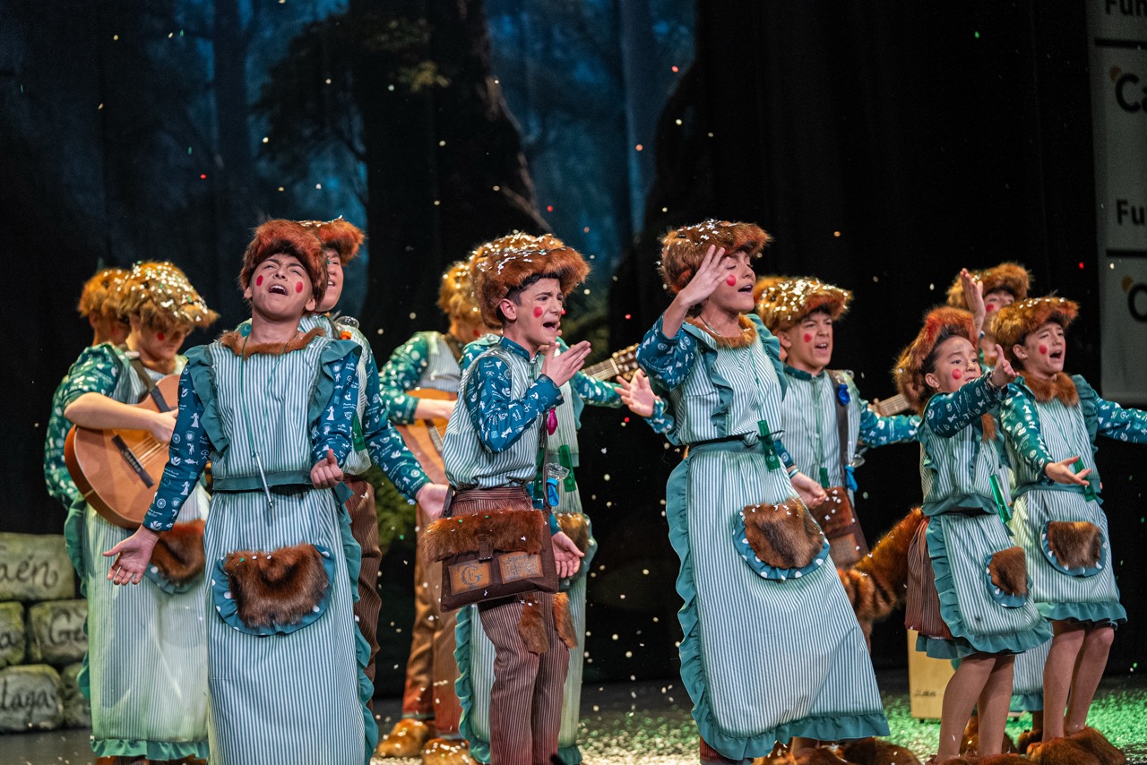 Comparsa infantil, Las marmotas - Final