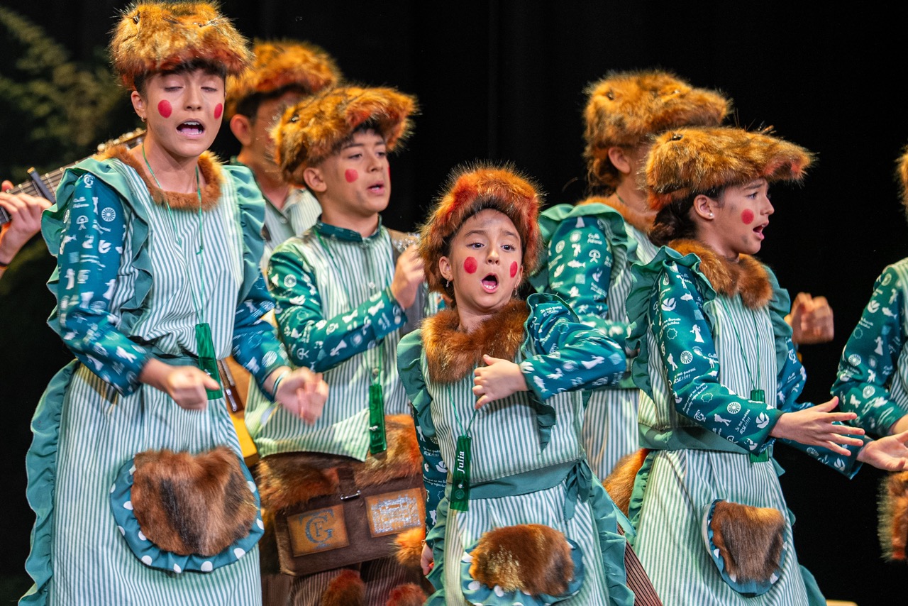 Comparsa infantil, Las marmotas - Final