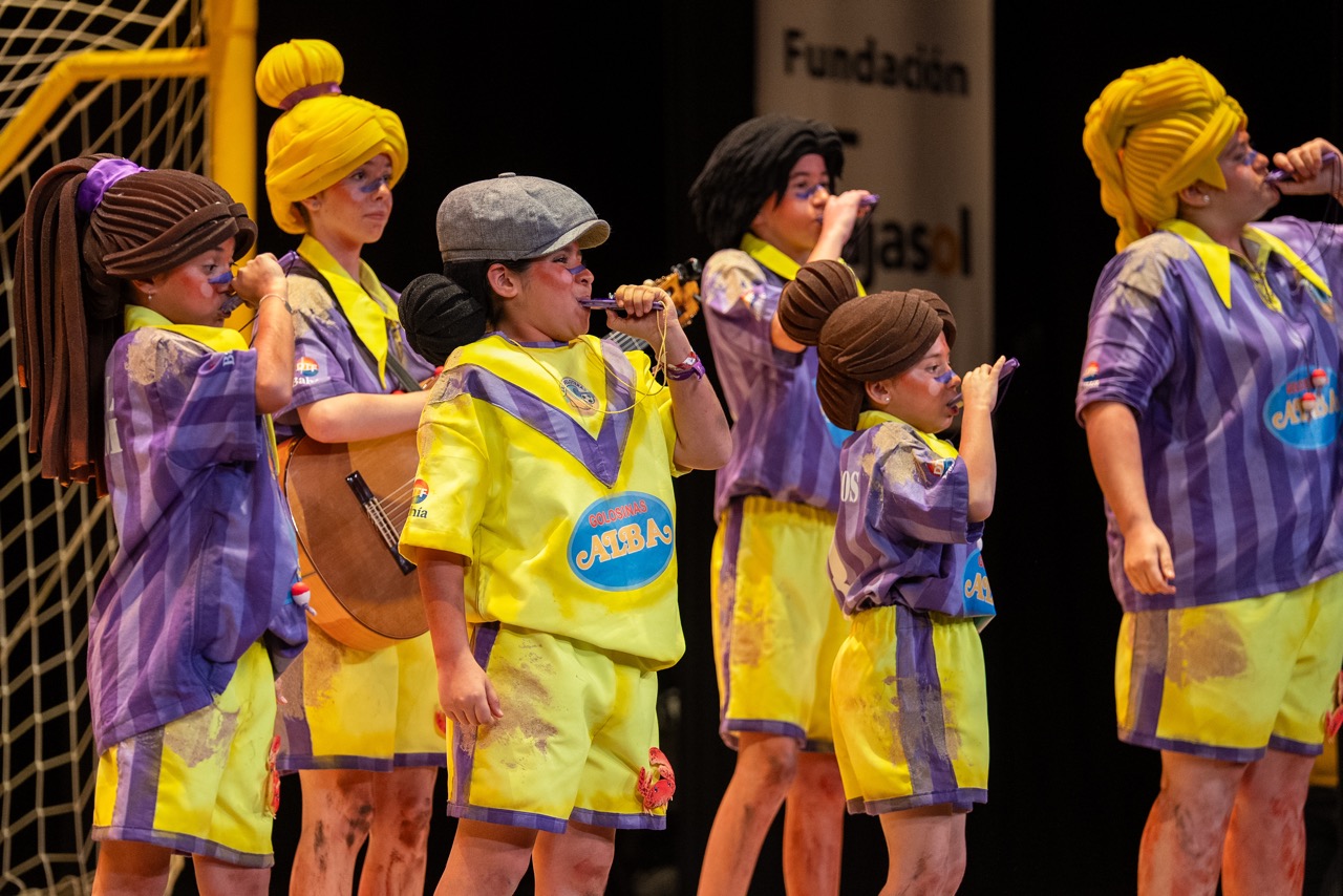 Chirigota infantil, Las peloteras - Final