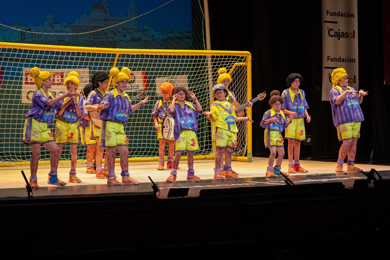 Chirigota infantil, Las peloteras - Final