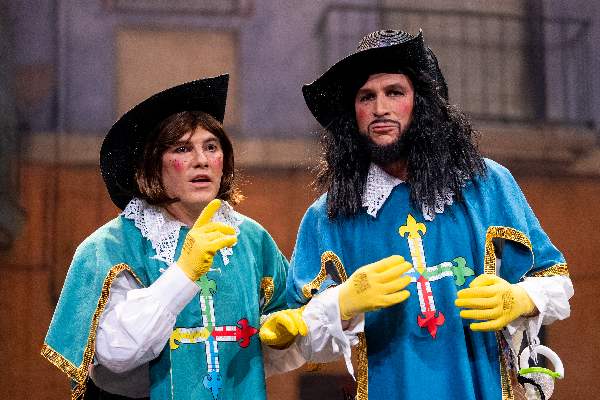 Cuarteto, Los tres cuarteteros y un aprendiz porculero - Preliminares