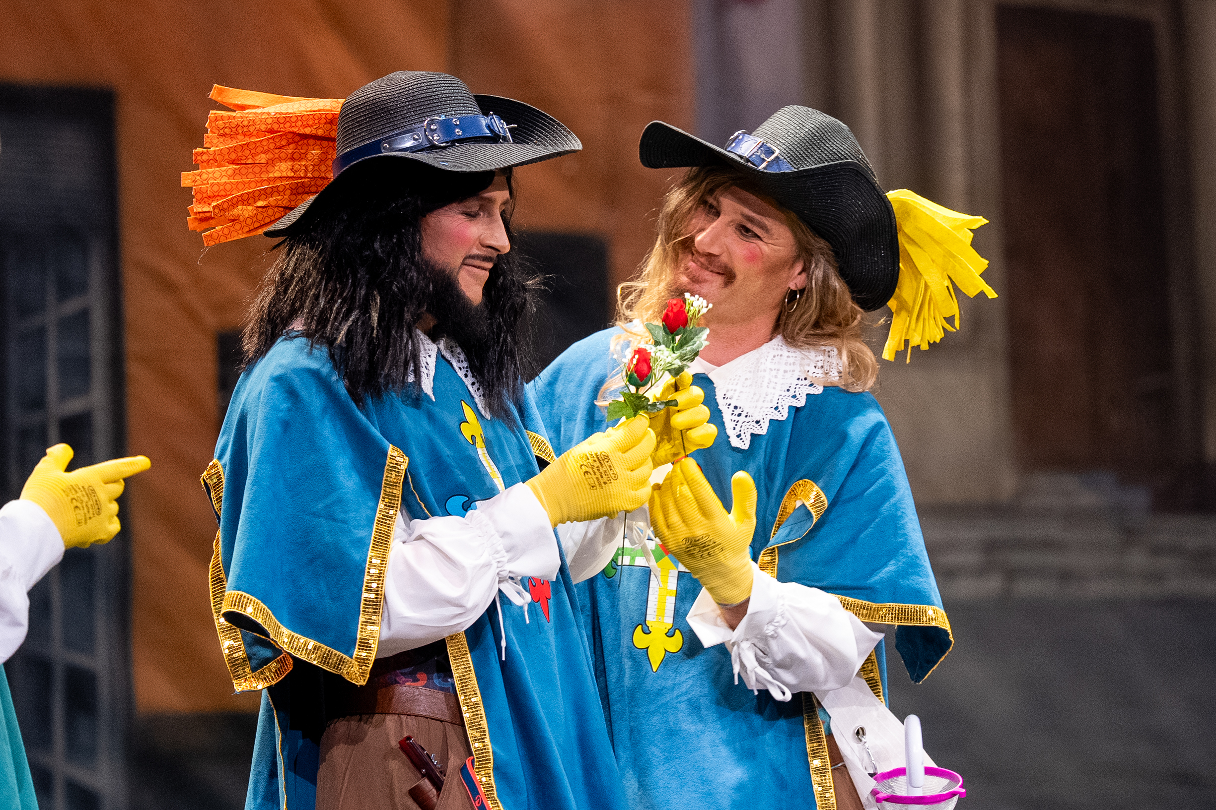 Cuarteto, Los tres cuarteteros y un aprendiz porculero - Preliminares