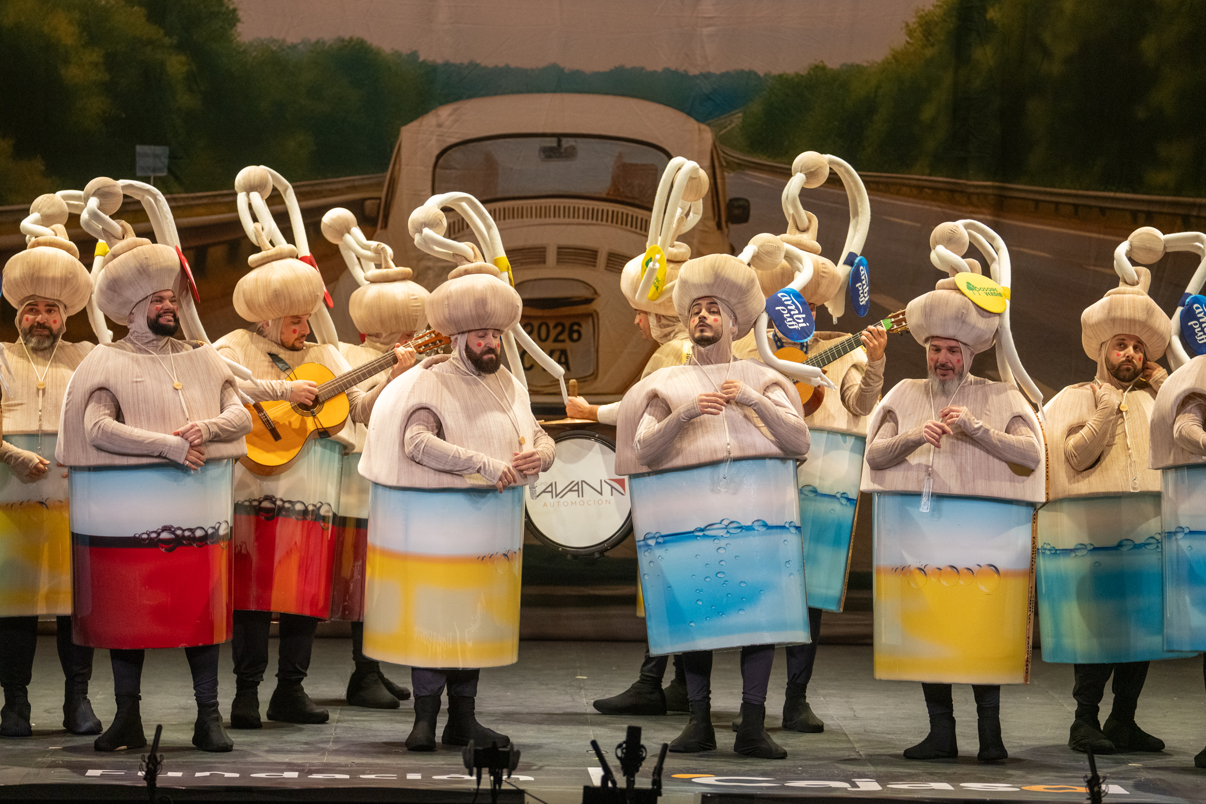 Chirigota, ¡Cariño... Vaya ambientazo! - Preliminares