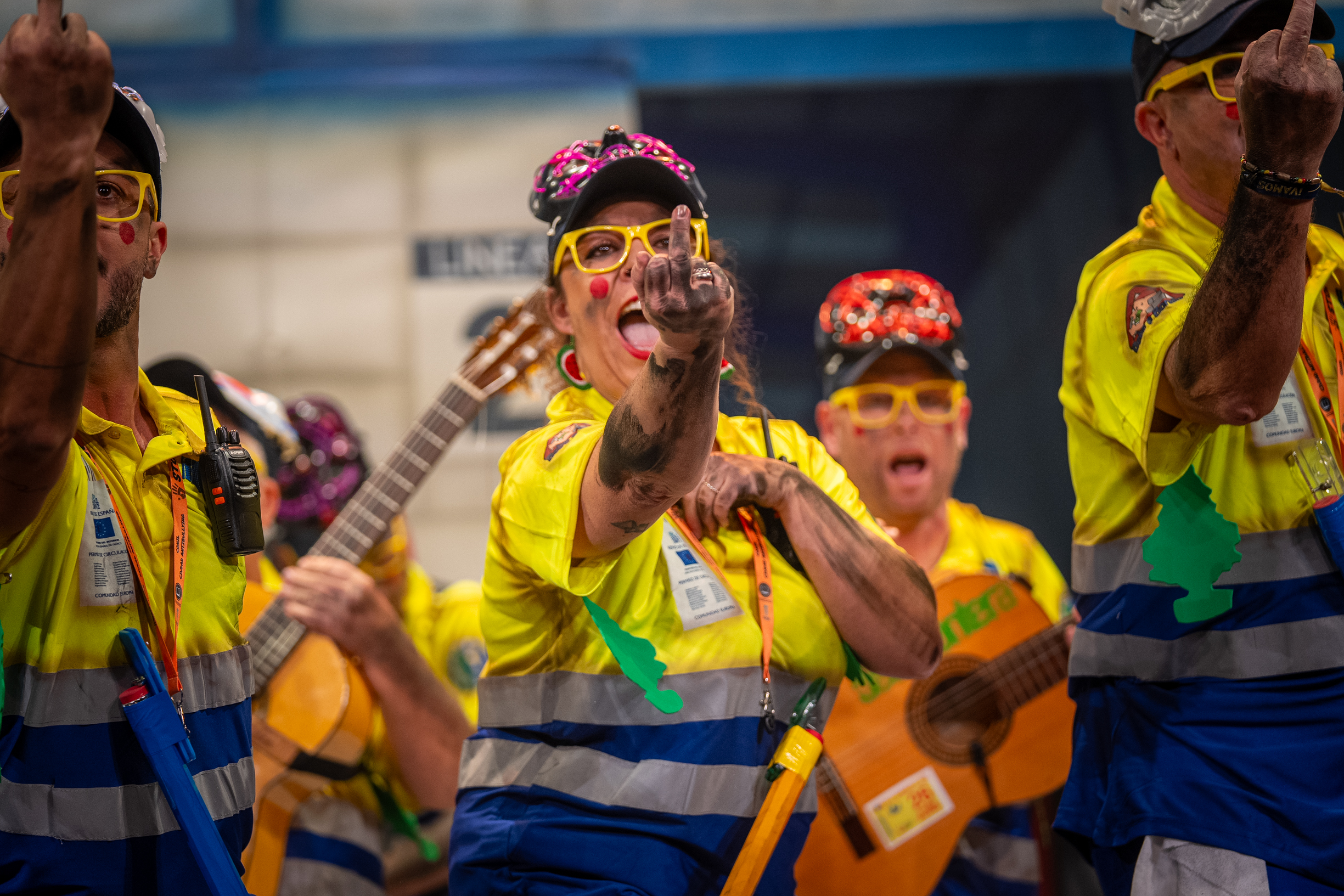 Chirigota, La purga: Los que no pasan - Preliminares