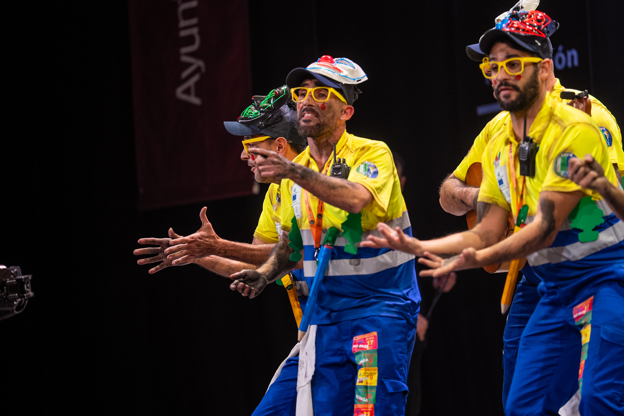 Chirigota, La purga: Los que no pasan - Preliminares