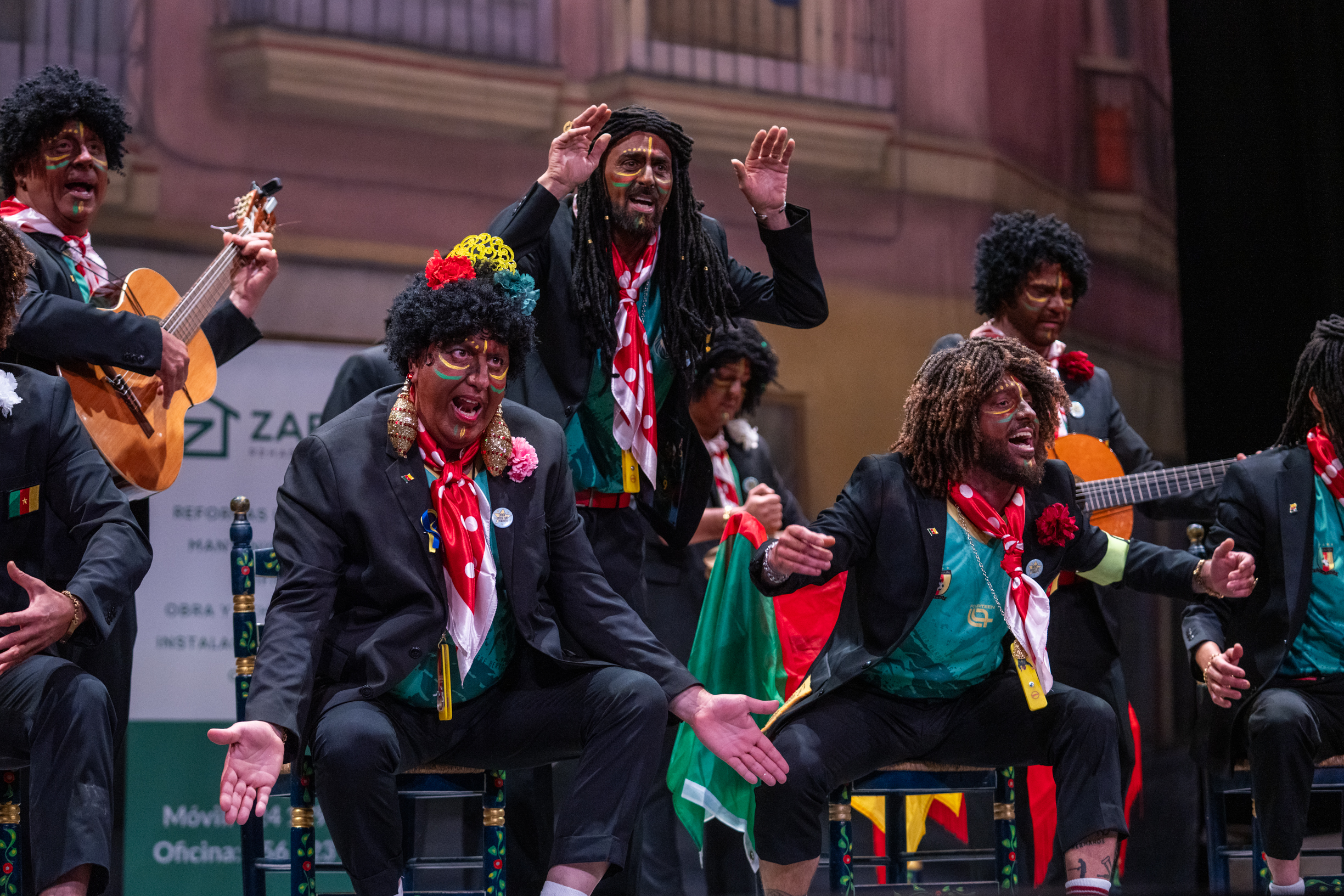 Chirigota, Los Camerún de la Isla - Preliminares