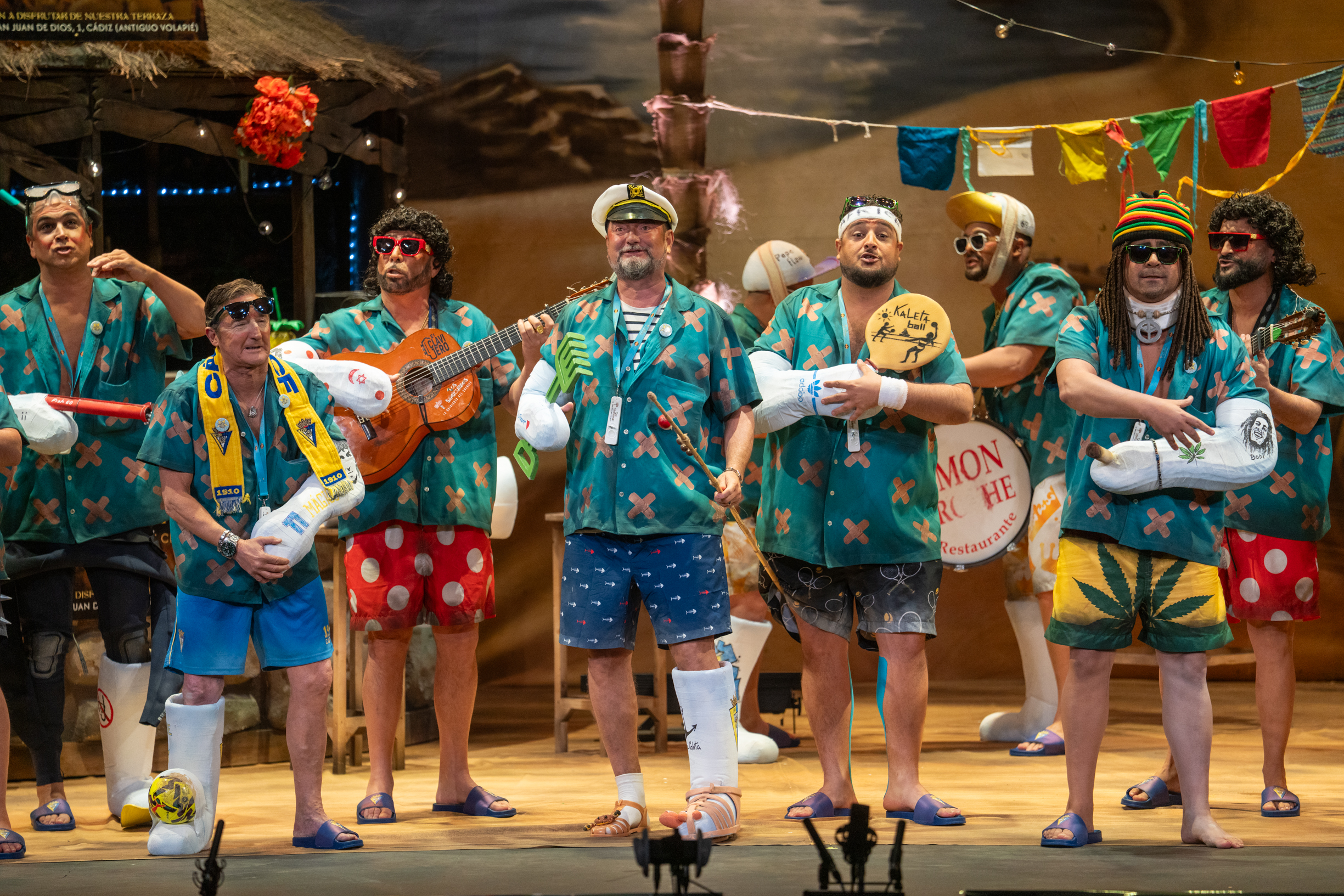 Chirigota, Los Semicuraos - Preliminares