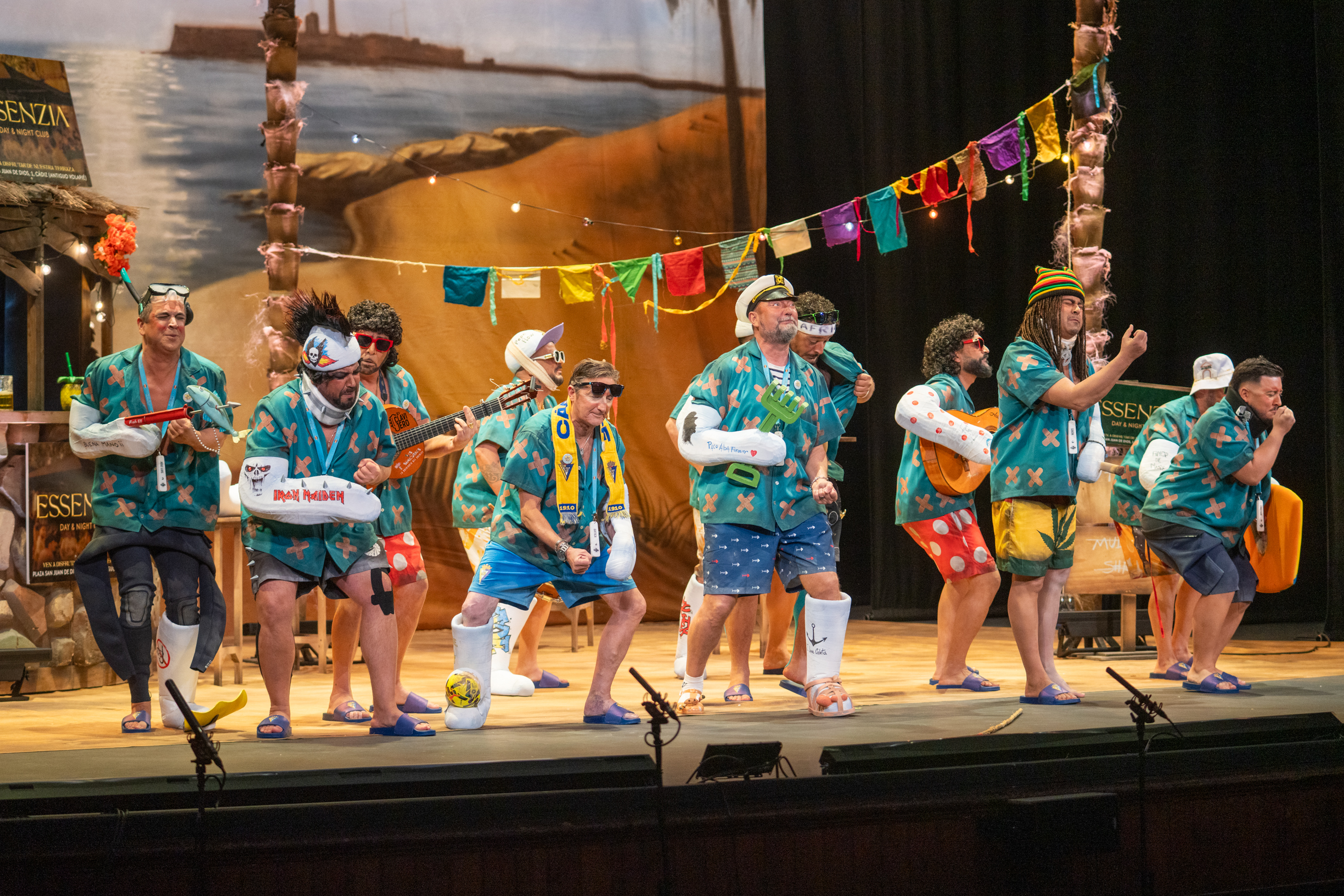 Chirigota, Los Semicuraos - Preliminares