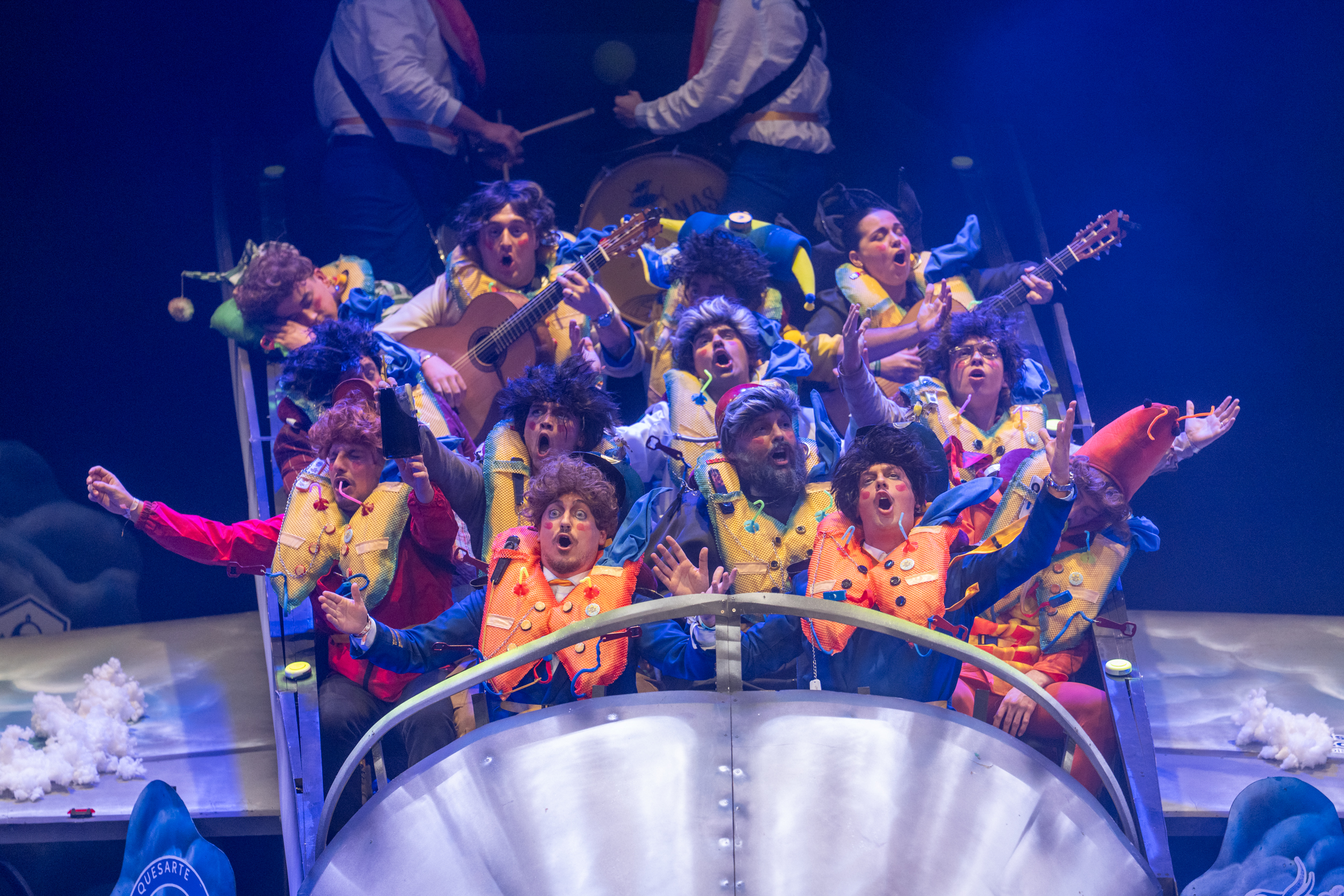 Chirigota, Seguimos cayendo mal - Preliminares