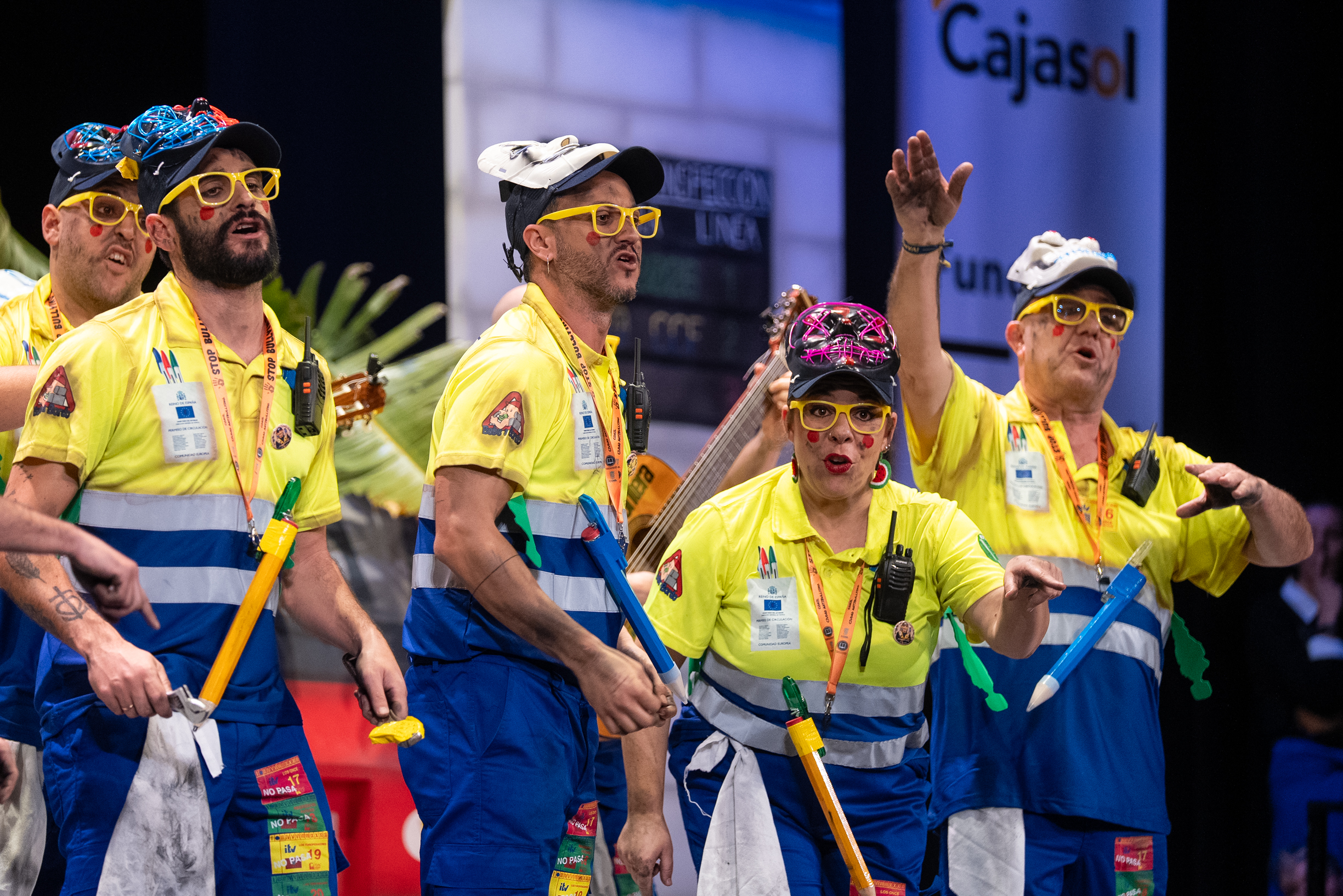 Chirigota, La purga. Los que no pasan - Cuartos